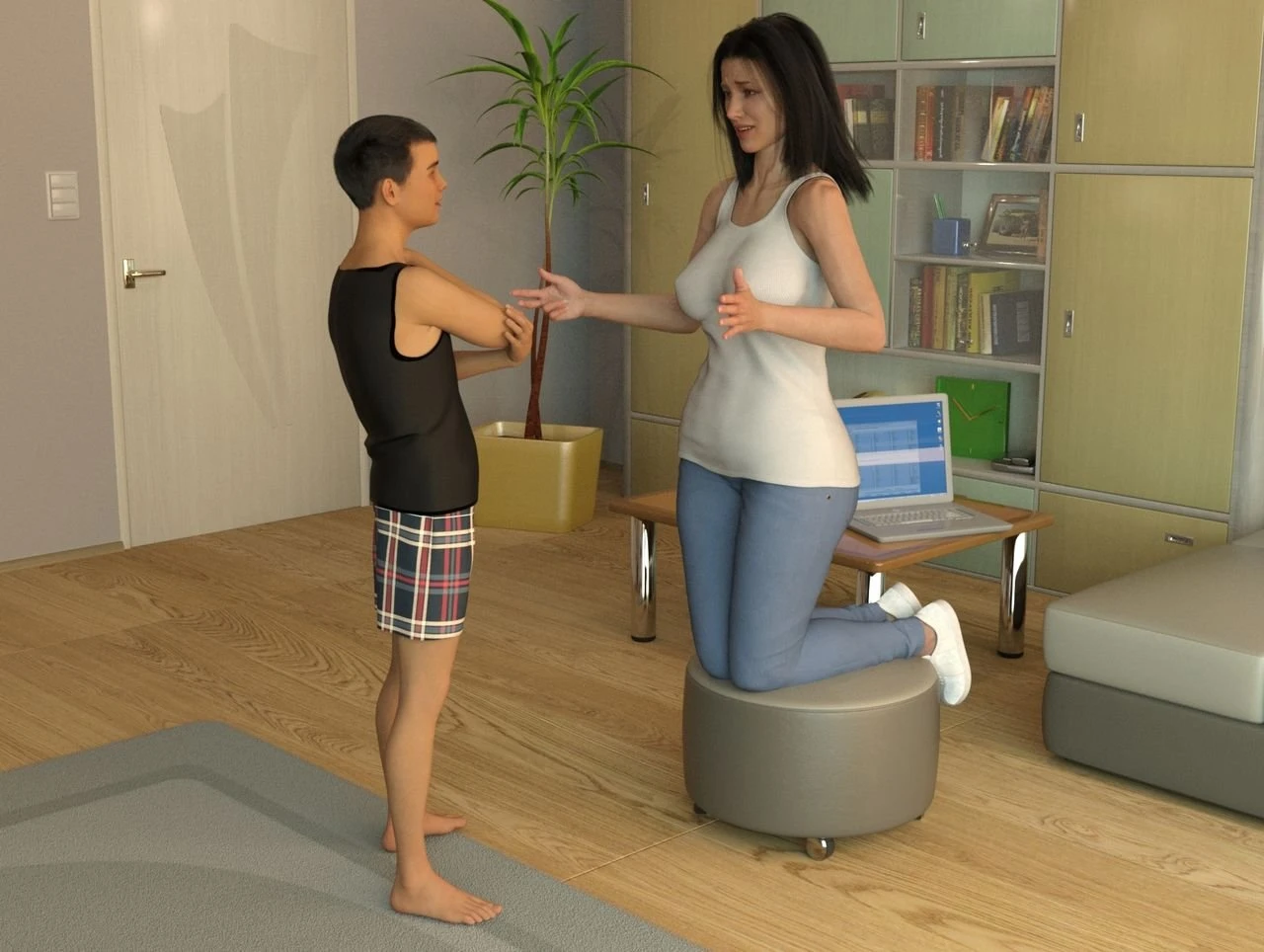 Yoga Mom porn comic picture 5