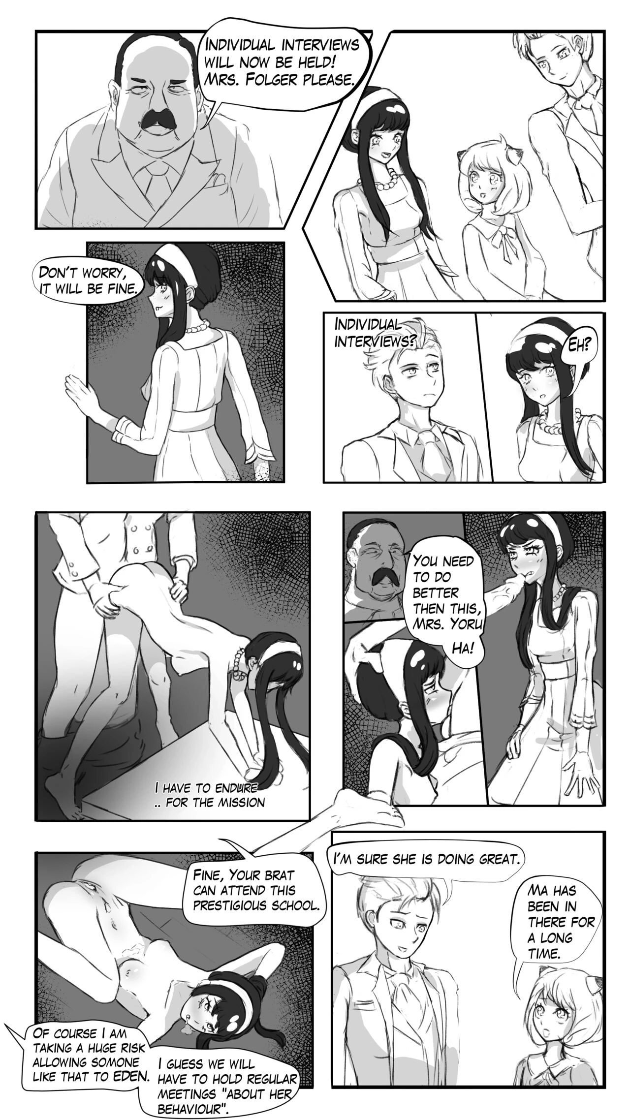 Yor Forger porn comic picture 32