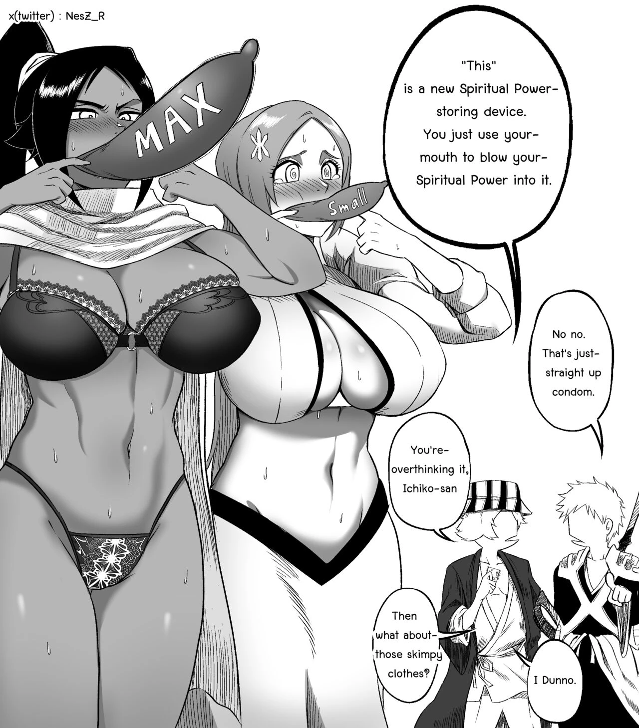 Yoruichi...san porn comic picture 2