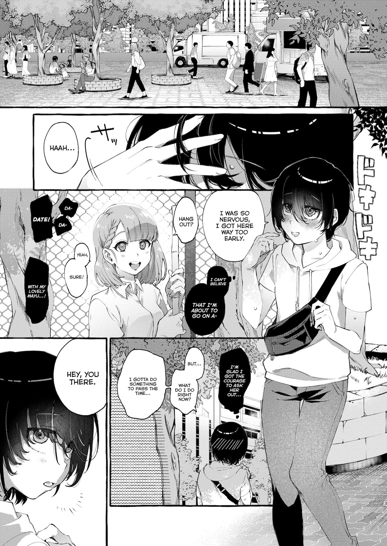 You Didn't Tell Me This Was a One-Way Mirror | Magic Mirror to wa Kiitenai porn comic picture 2