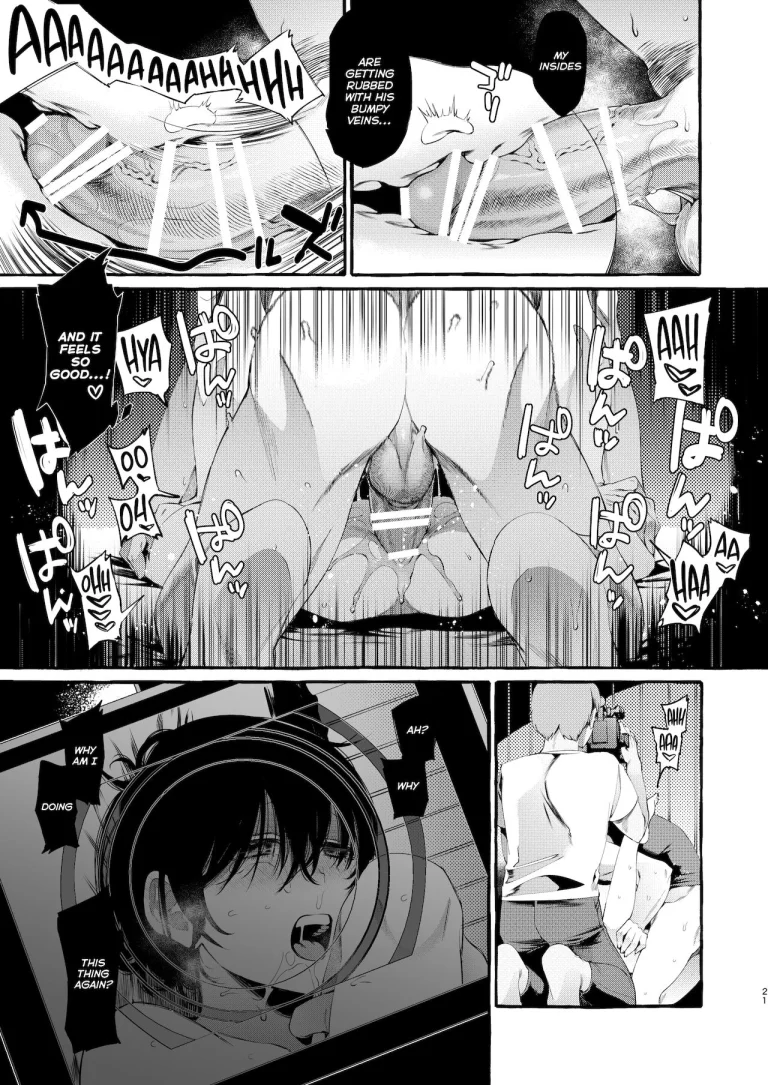 You Didn't Tell Me This Was a One-Way Mirror | Magic Mirror to wa Kiitenai porn comic picture 20
