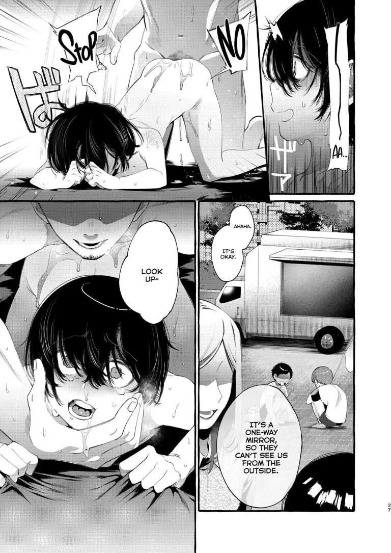You Didn't Tell Me This Was a One-Way Mirror | Magic Mirror to wa Kiitenai porn comic picture 26