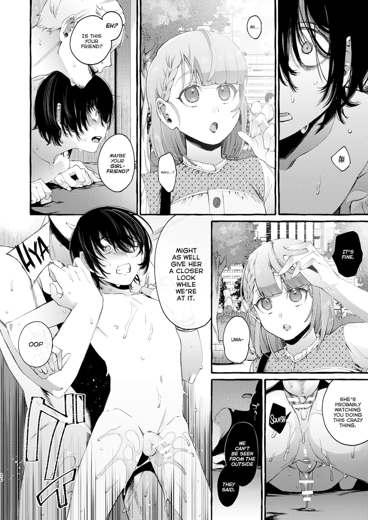 You Didn't Tell Me This Was a One-Way Mirror | Magic Mirror to wa Kiitenai porn comic picture 29