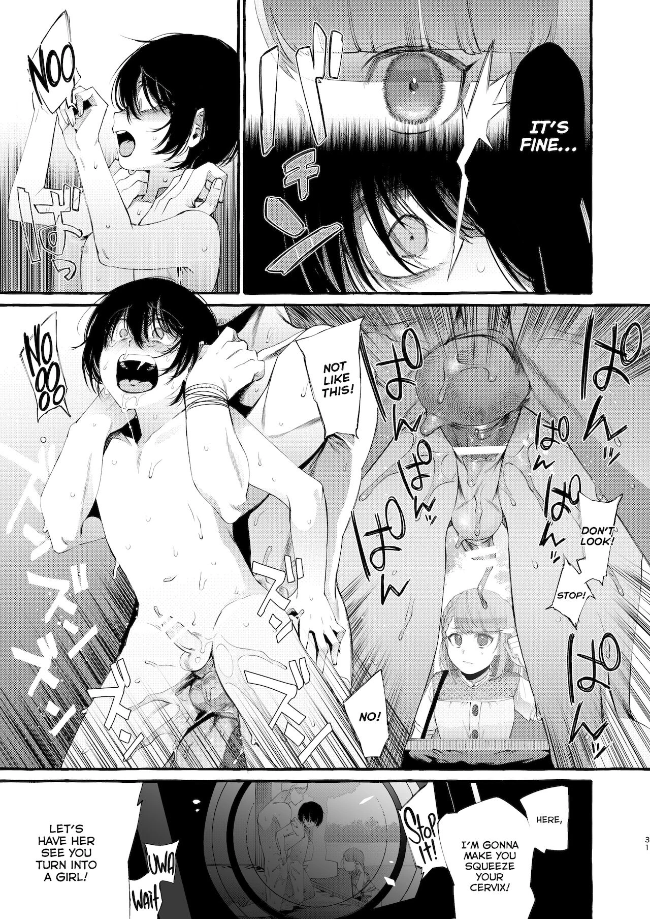 You Didn't Tell Me This Was a One-Way Mirror | Magic Mirror to wa Kiitenai porn comic picture 30