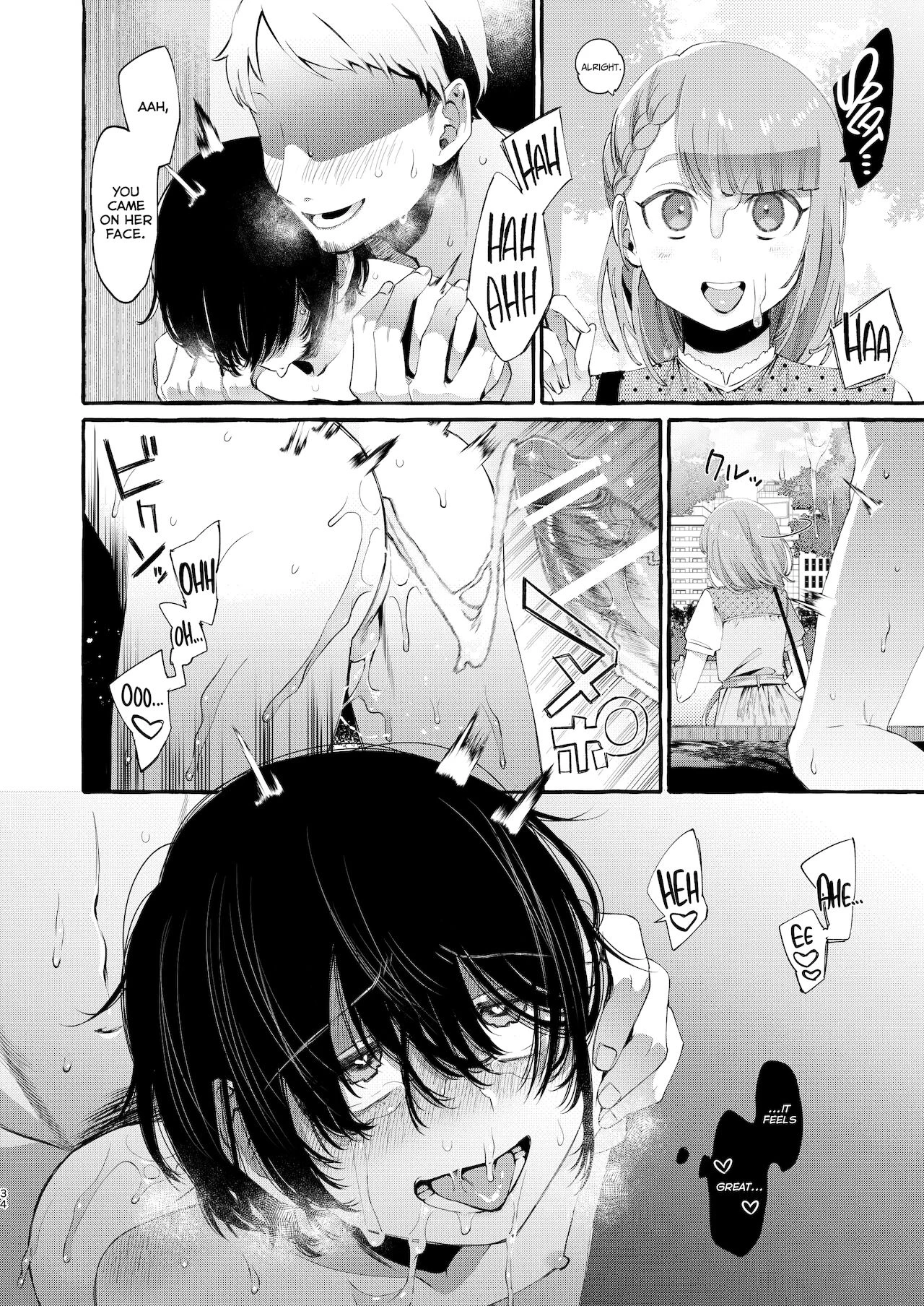 You Didn't Tell Me This Was a One-Way Mirror | Magic Mirror to wa Kiitenai porn comic picture 33