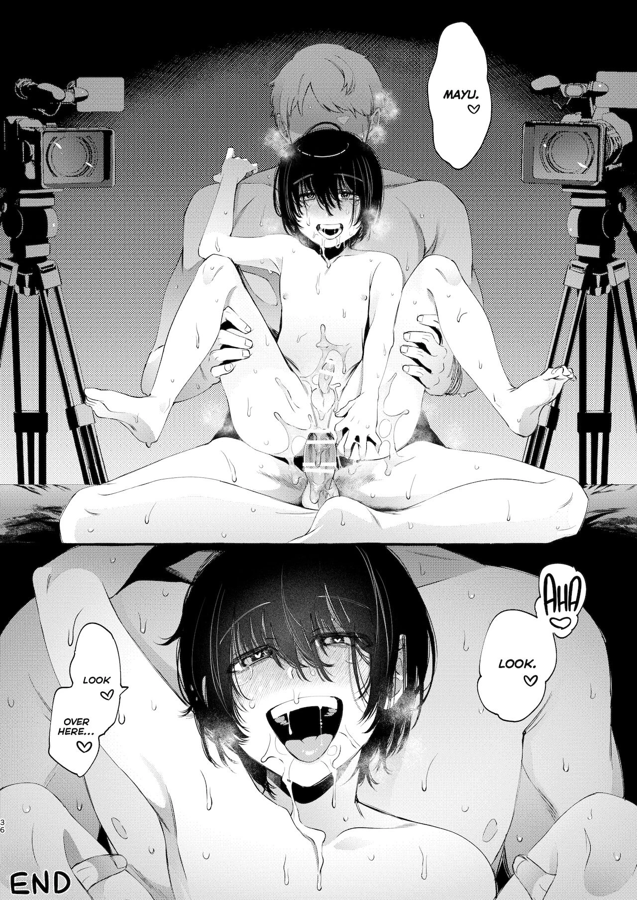 You Didn't Tell Me This Was a One-Way Mirror | Magic Mirror to wa Kiitenai porn comic picture 35