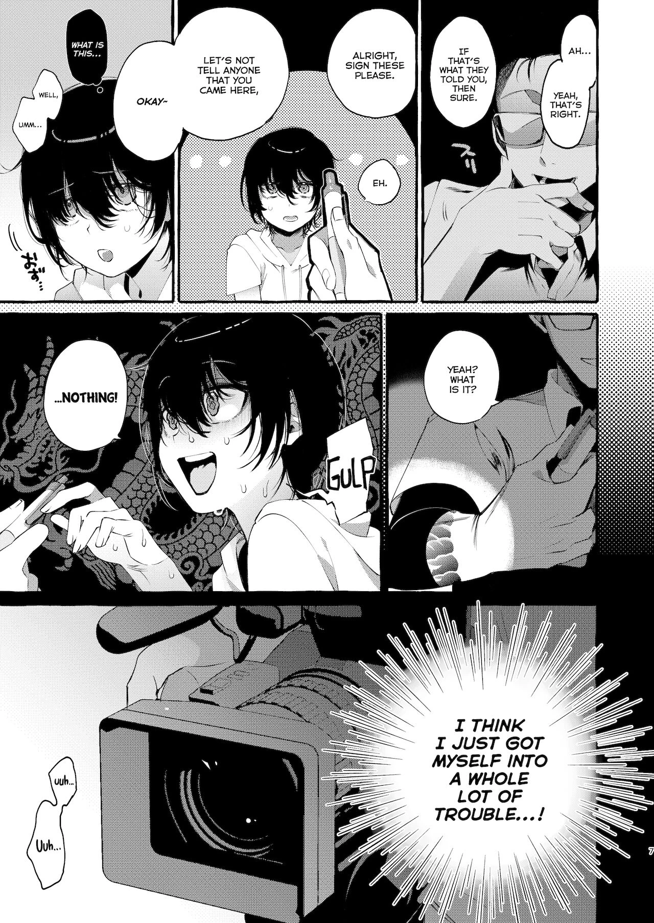 You Didn't Tell Me This Was a One-Way Mirror | Magic Mirror to wa Kiitenai porn comic picture 6