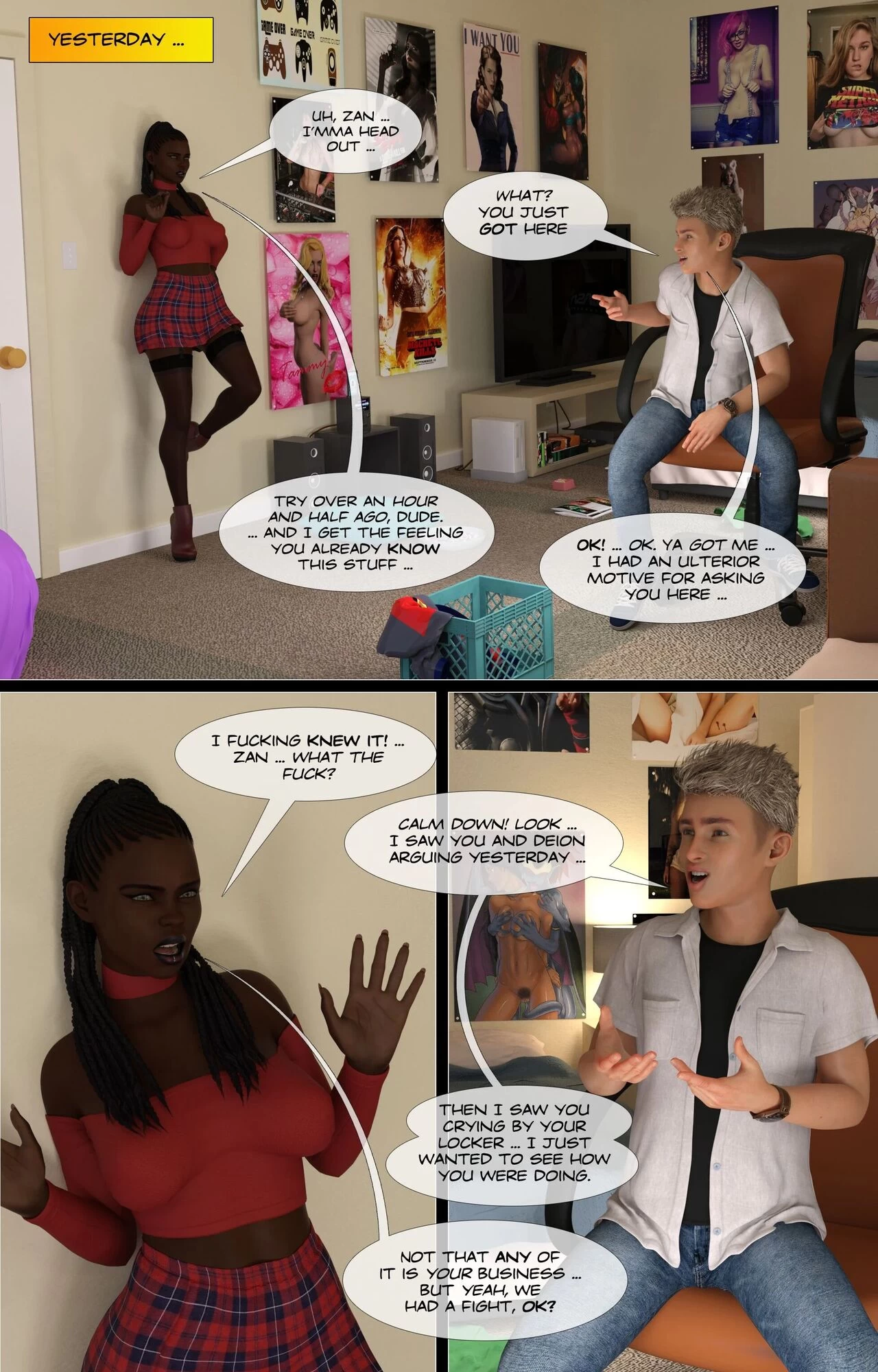 You Kiss Your Mommy With Your Mouth? porn comic picture 21