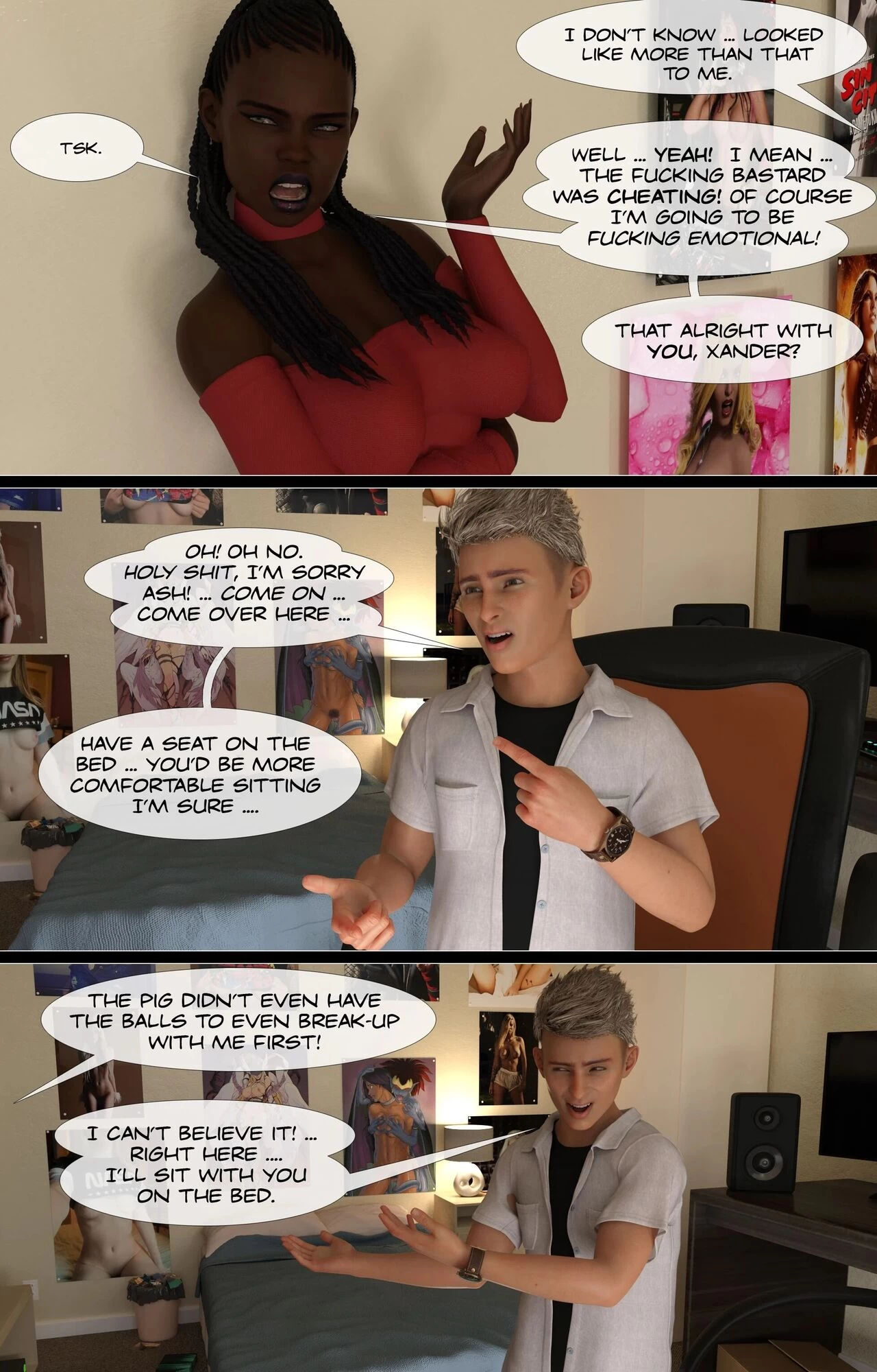 You Kiss Your Mommy With Your Mouth? porn comic picture 22