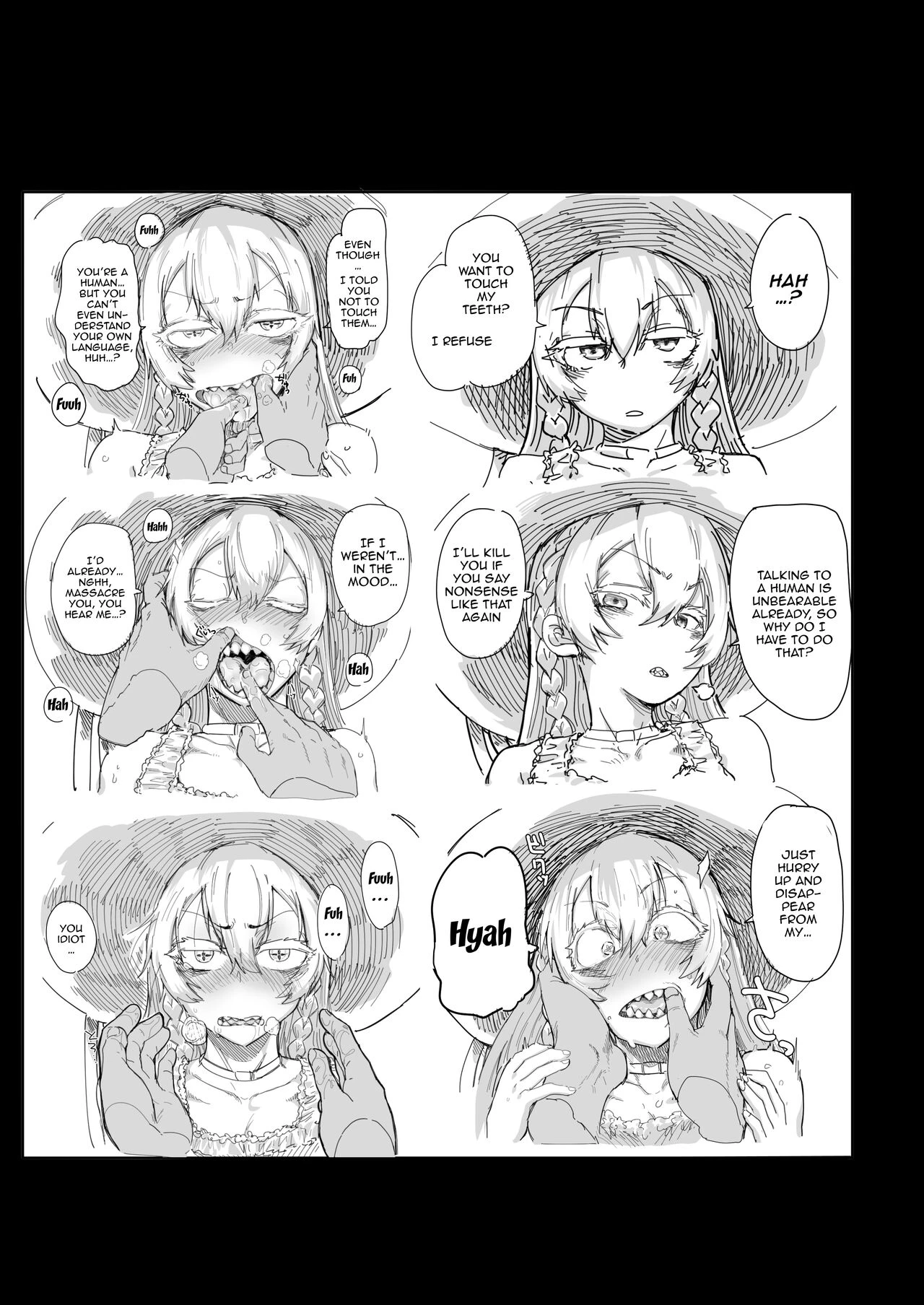 You... Shitty Human! | Kono… Kuso Ningen! porn comic picture 29