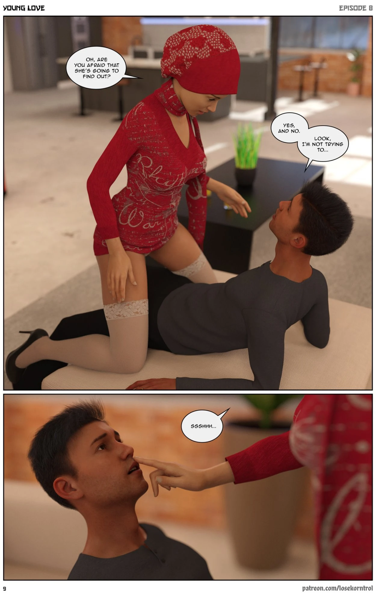 Young Love: Episode 8 porn comic picture 10