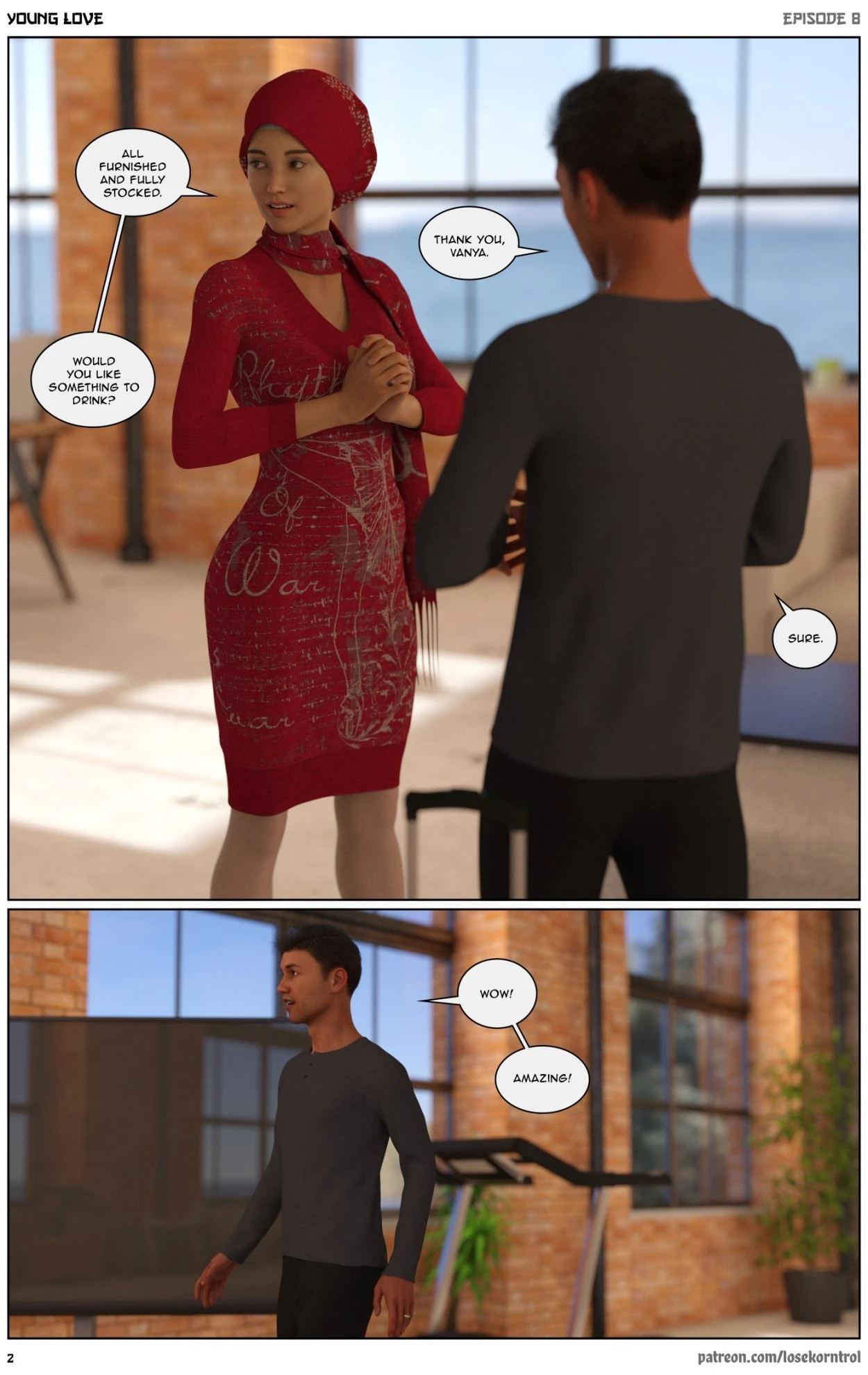 Young Love: Episode 8 porn comic picture 3