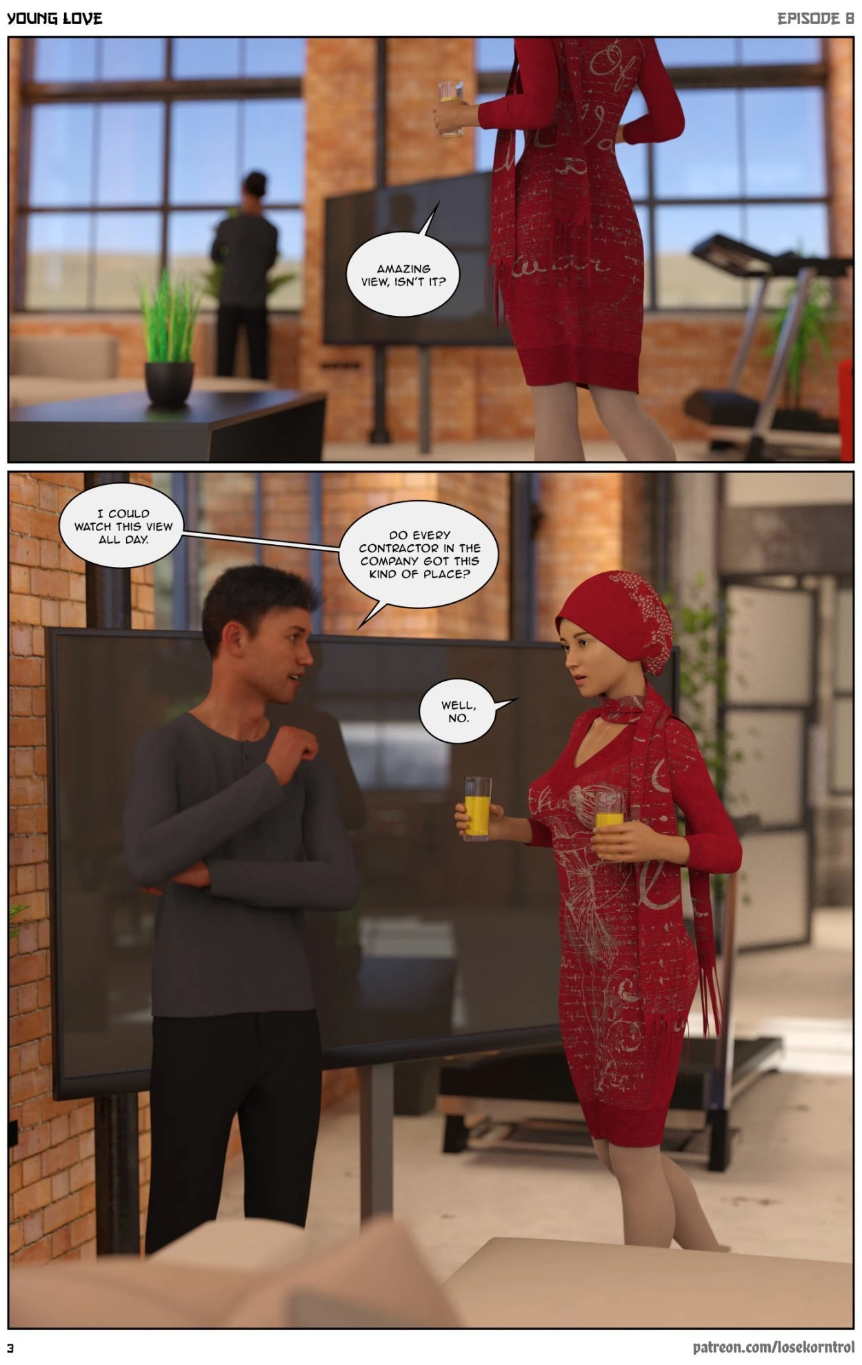 Young Love: Episode 8 porn comic picture 4