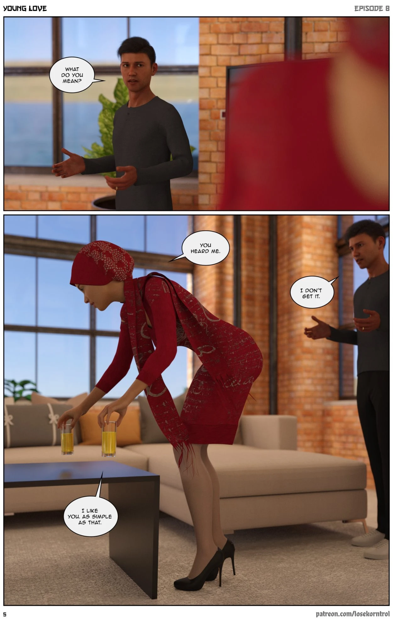 Young Love: Episode 8 porn comic picture 6