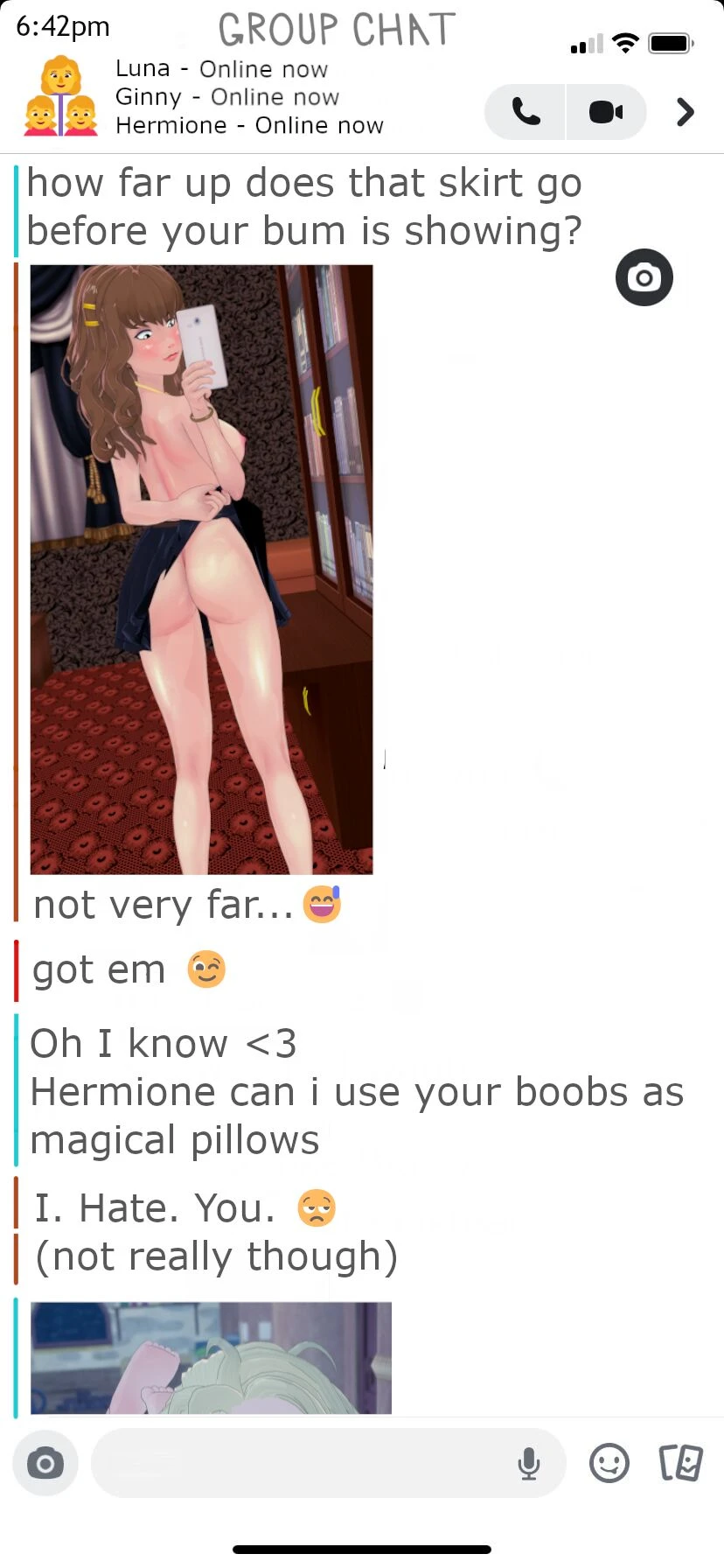 Your date with Hermione goes well porn comic picture 8