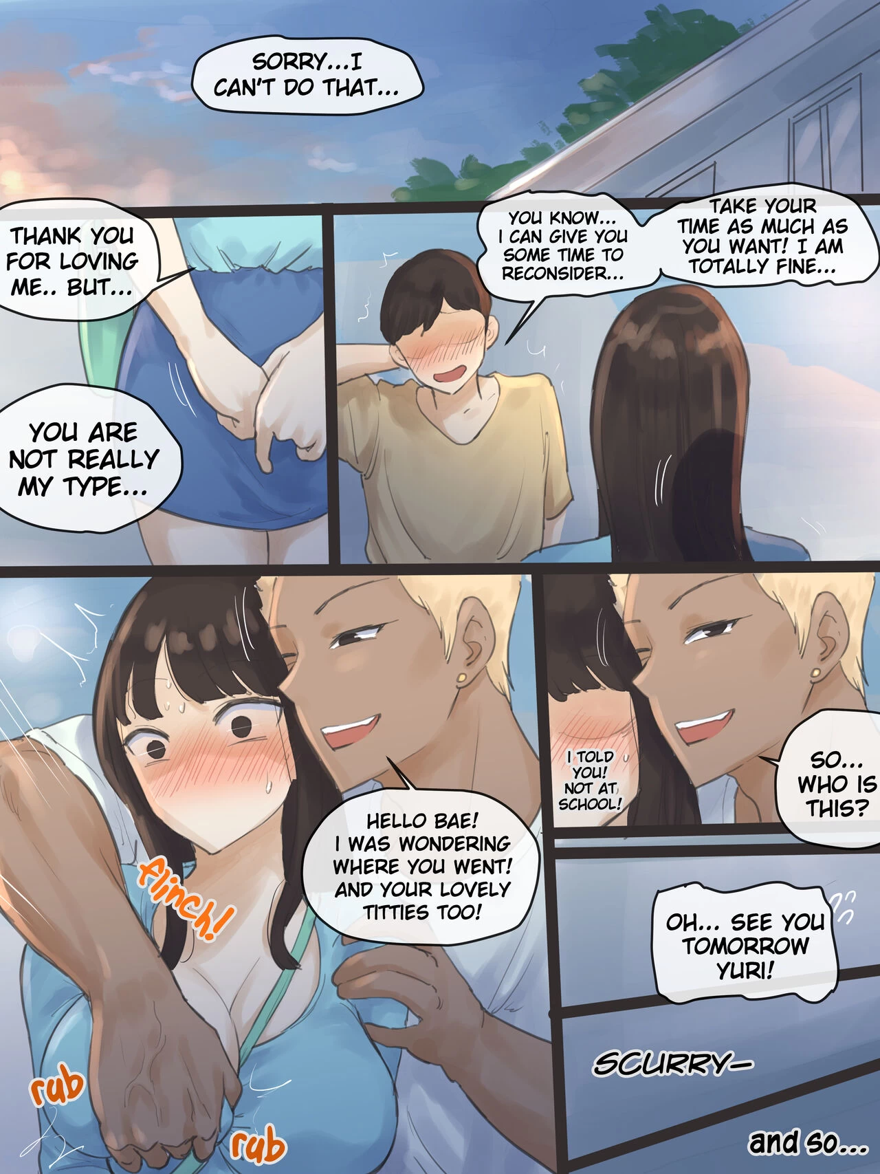 Yuj porn comic picture 10