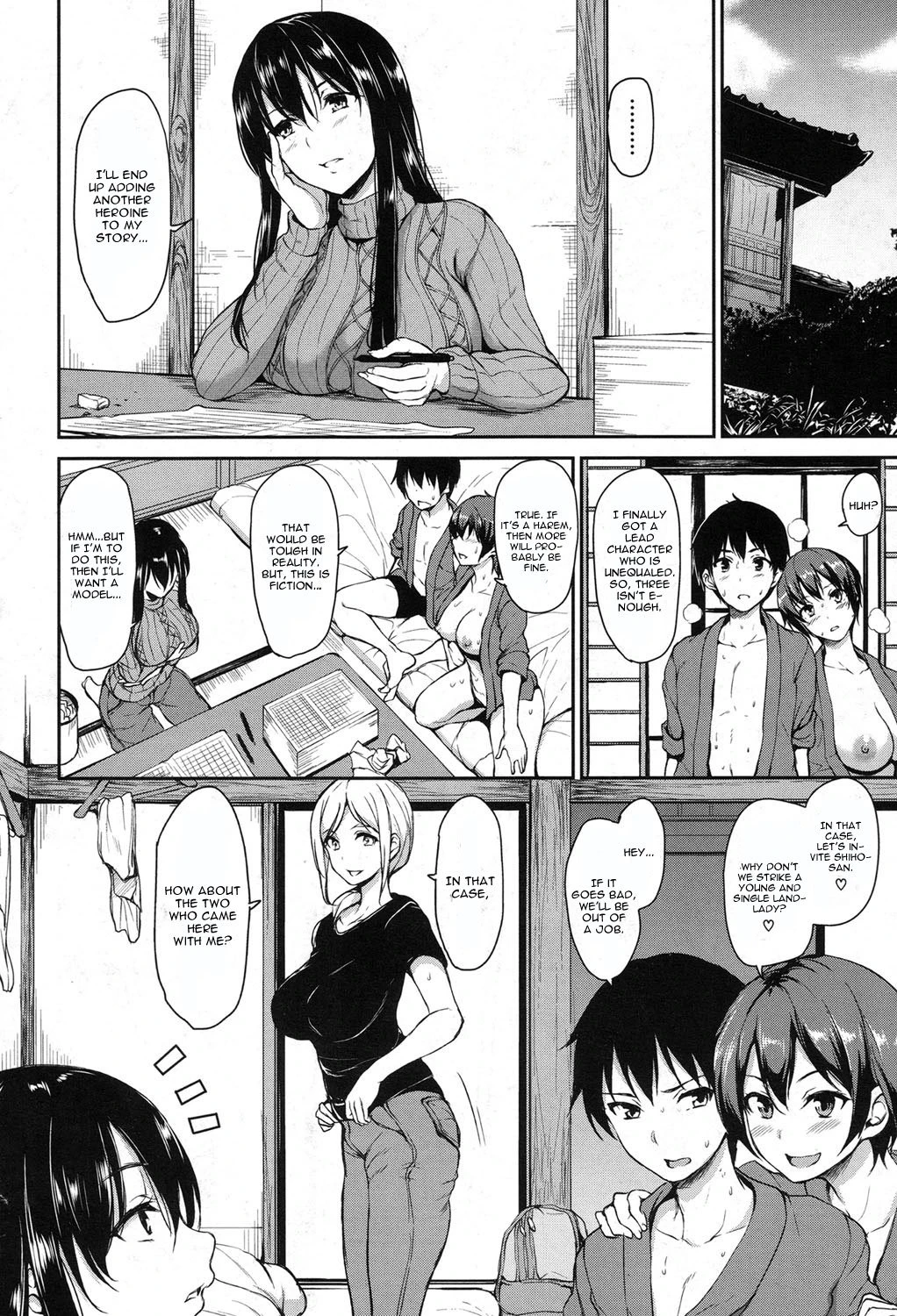 Yukemuri Harem Monogatari Ch. 3 porn comic picture 4