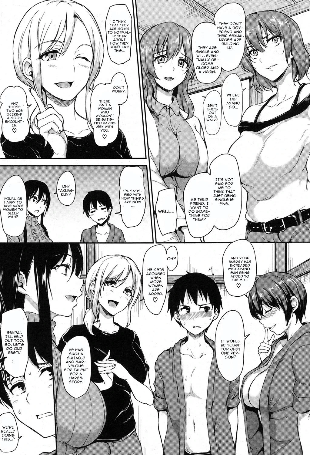 Yukemuri Harem Monogatari Ch. 3 porn comic picture 5