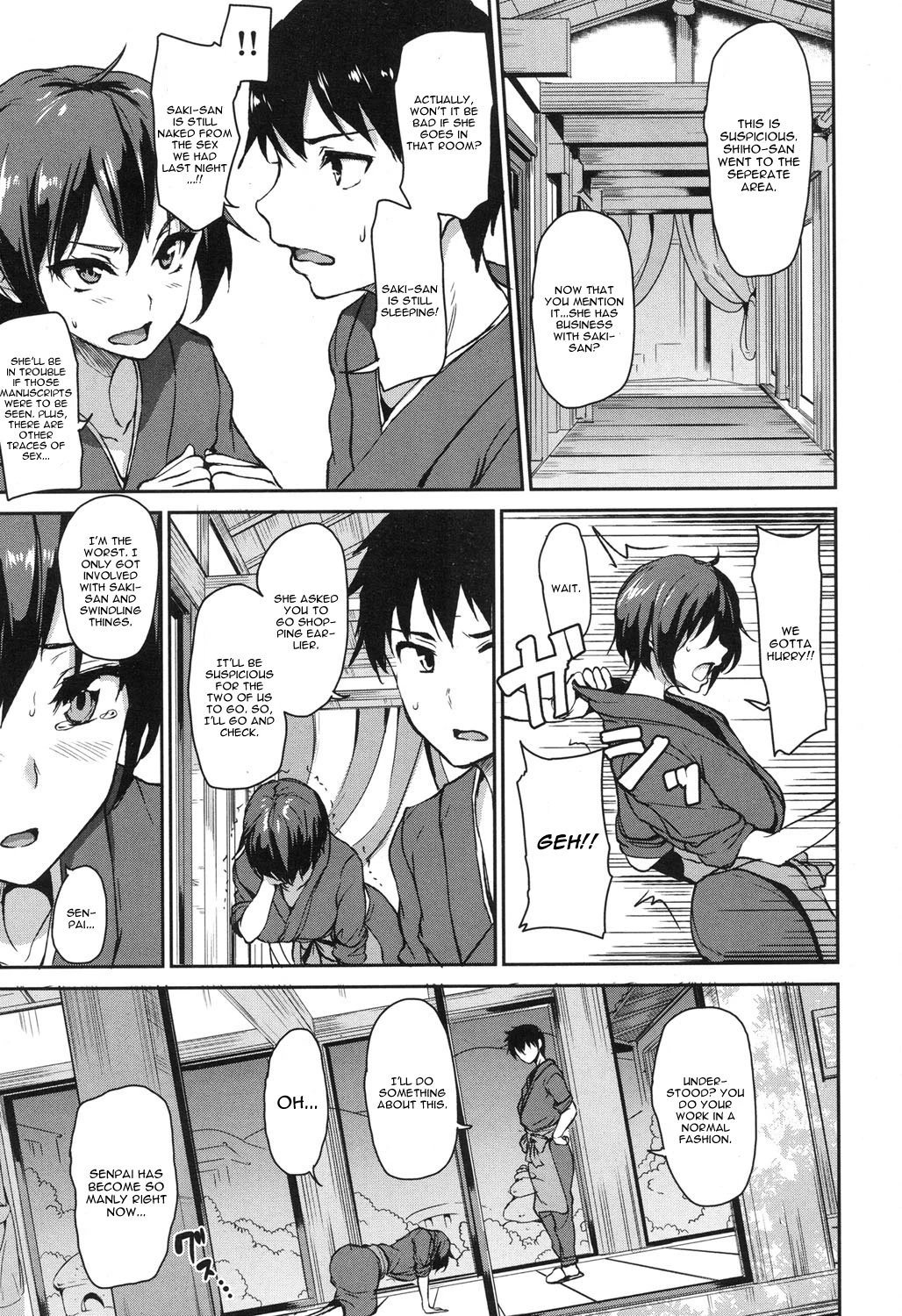 Yukemuri Harem Monogatari Ch. 4 porn comic picture 5