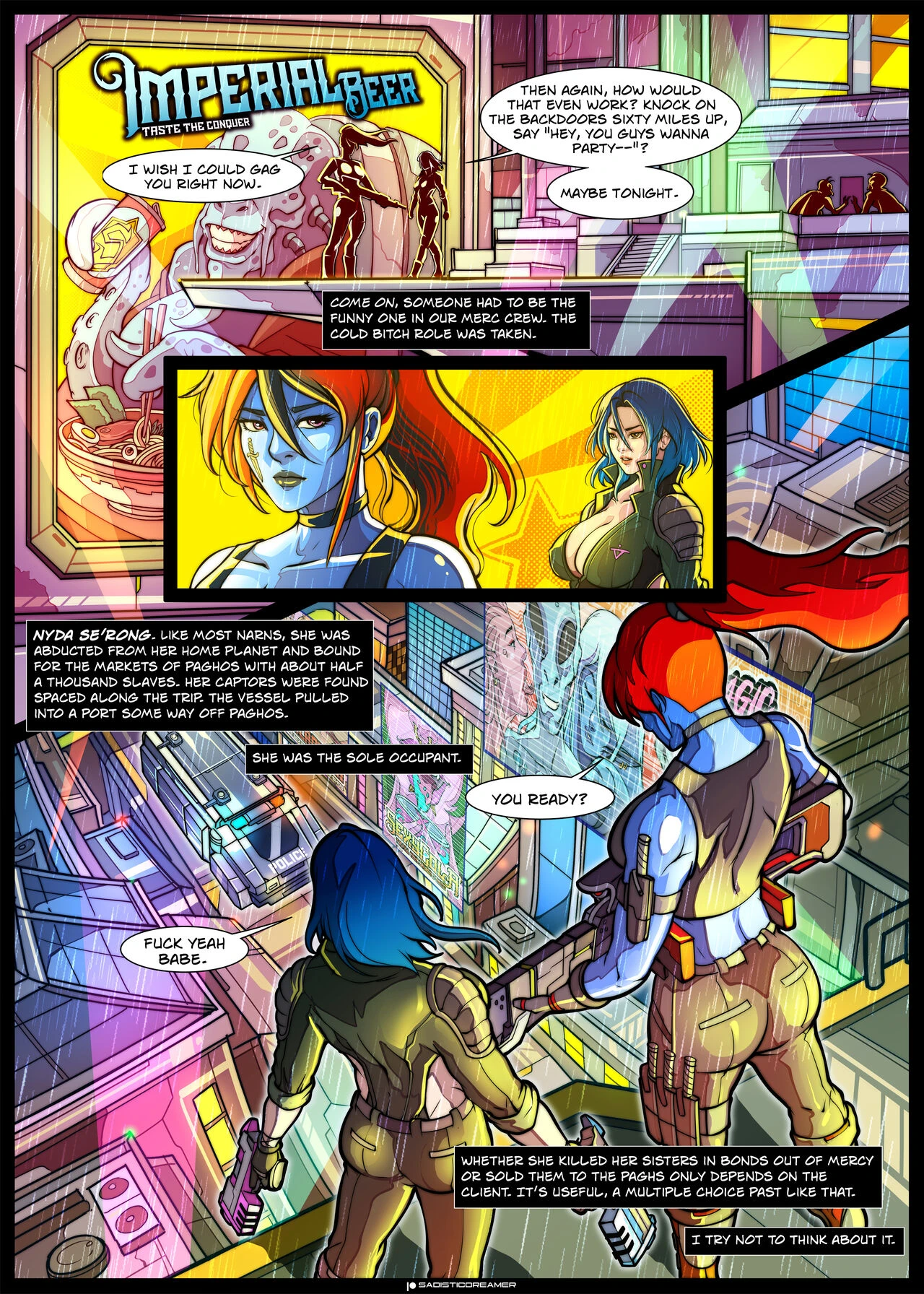 Yuki: Space Assassin 2. Fear and Loathing in Asmodaeva porn comic picture 4