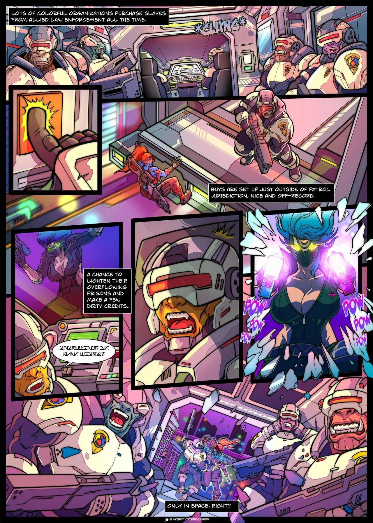 Yuki: Space Assassin 2. Fear and Loathing in Asmodaeva porn comic picture 5