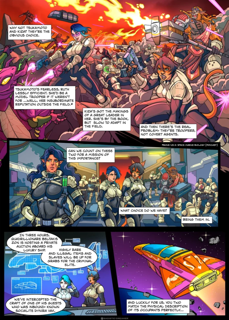 Yuki: Space Assassin 4: The Auction porn comic picture 2