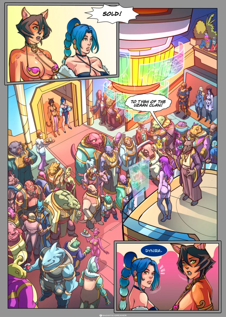 Yuki: Space Assassin 4: The Auction porn comic picture 6