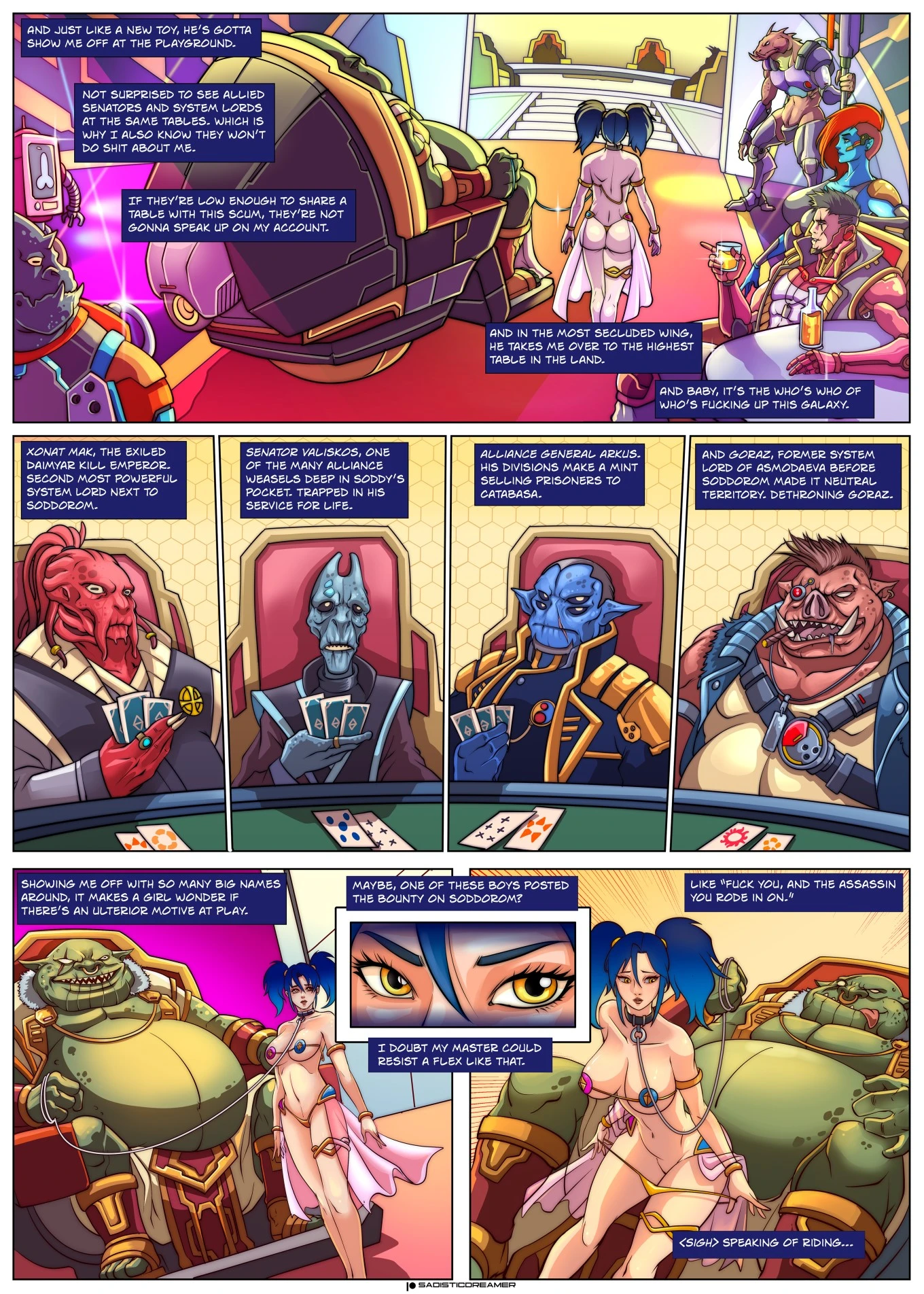 Yuki: Space Assassin. Fear and Loathing in Asmodaeva porn comic picture 5