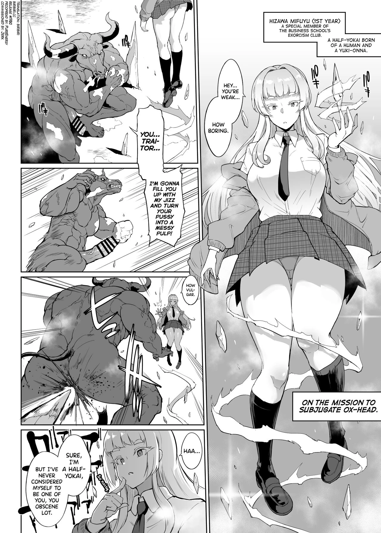 Yukimusume Taima JK & Shinyuu Ryoujoku Manga porn comic picture 2