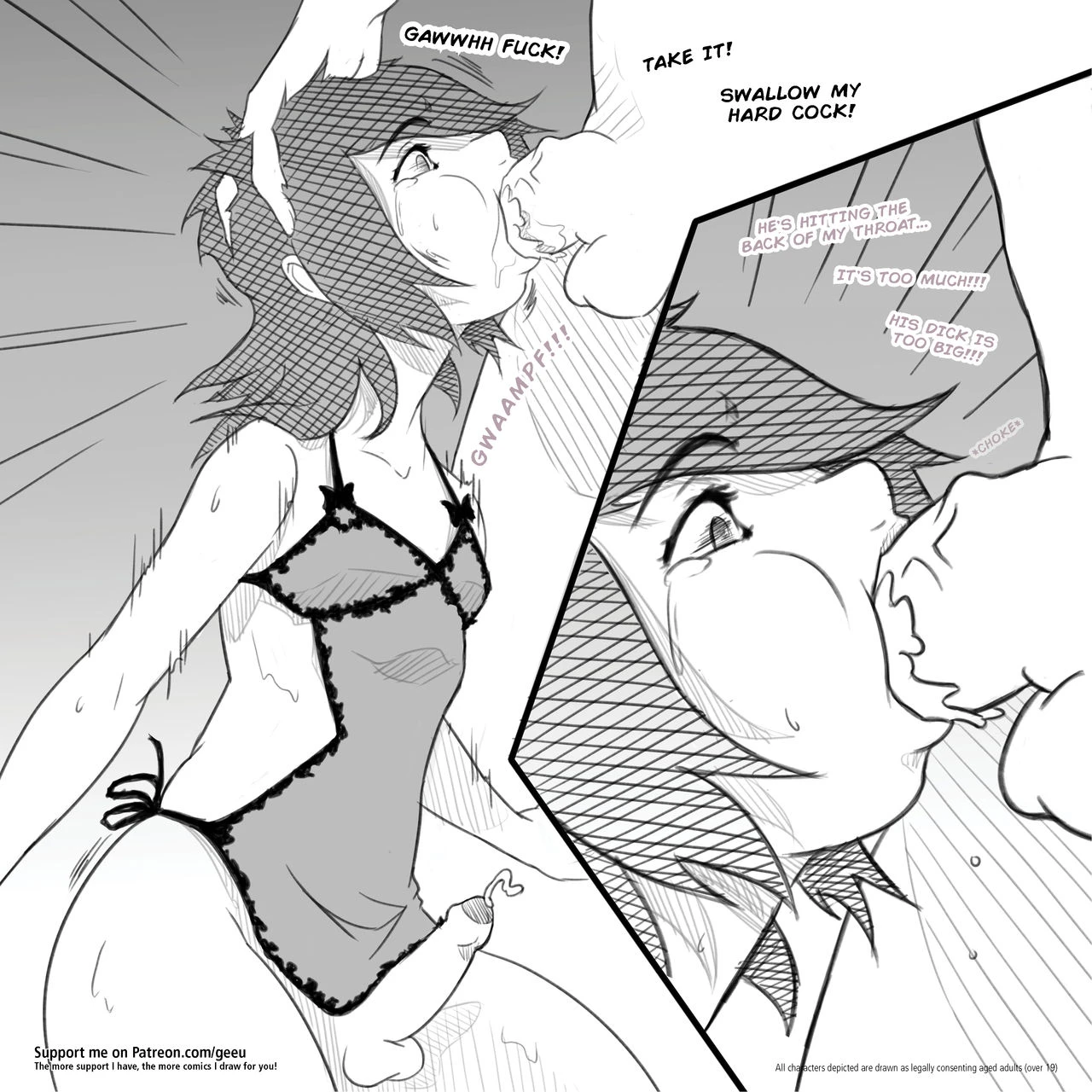 Yuki's First Solo Adventure porn comic picture 25