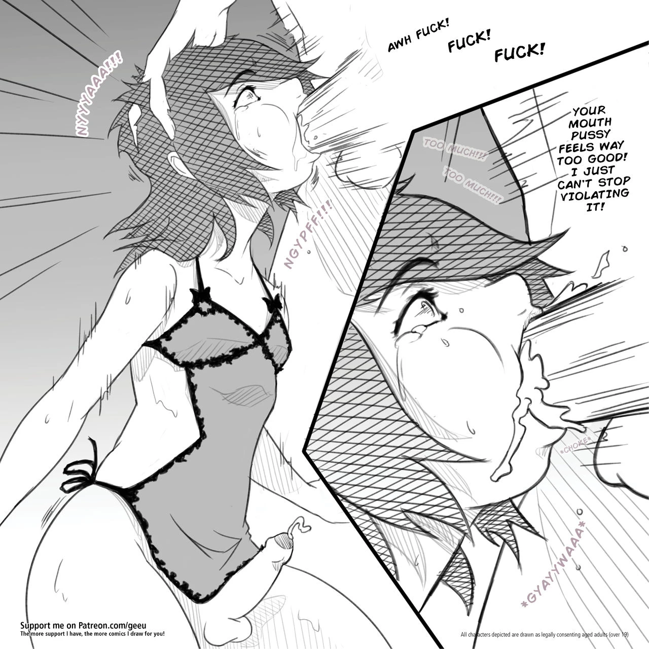 Yuki's First Solo Adventure porn comic picture 26