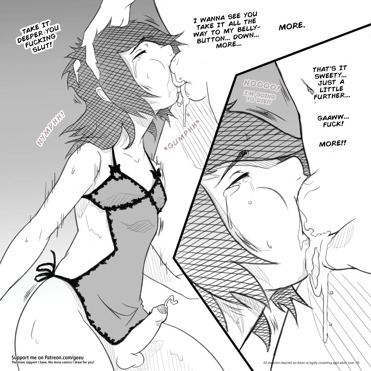 Yuki's First Solo Adventure porn comic picture 27