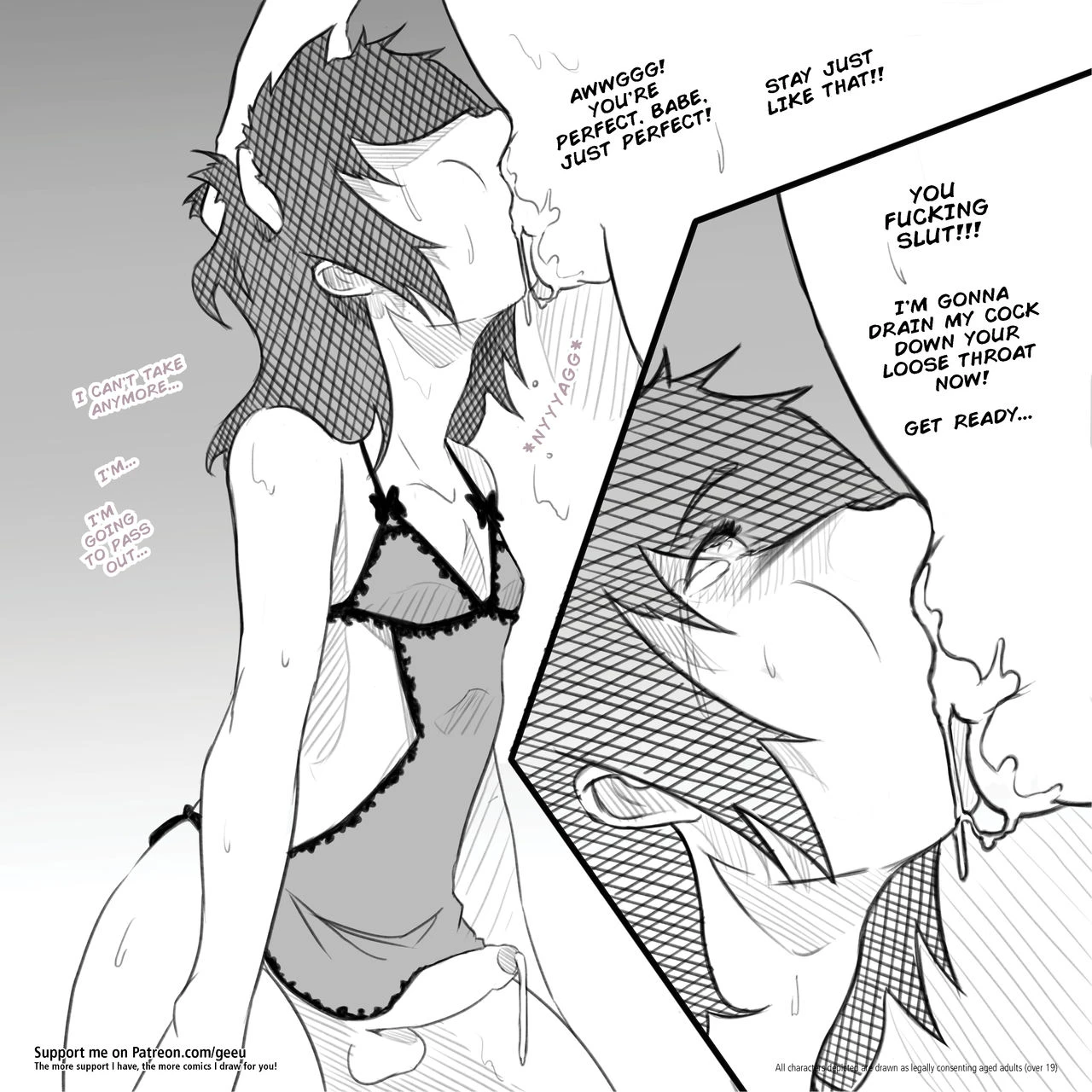 Yuki's First Solo Adventure porn comic picture 28