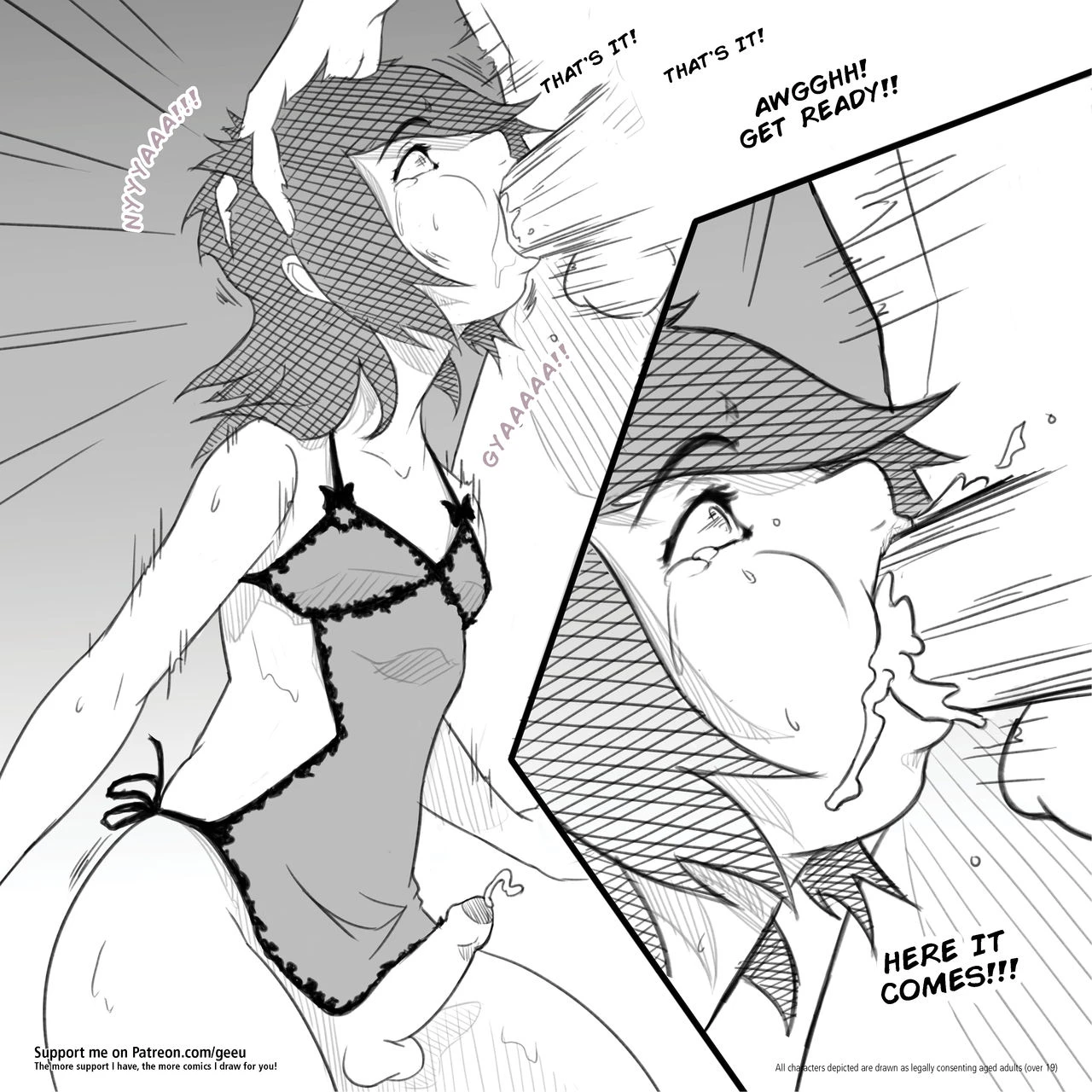 Yuki's First Solo Adventure porn comic picture 29