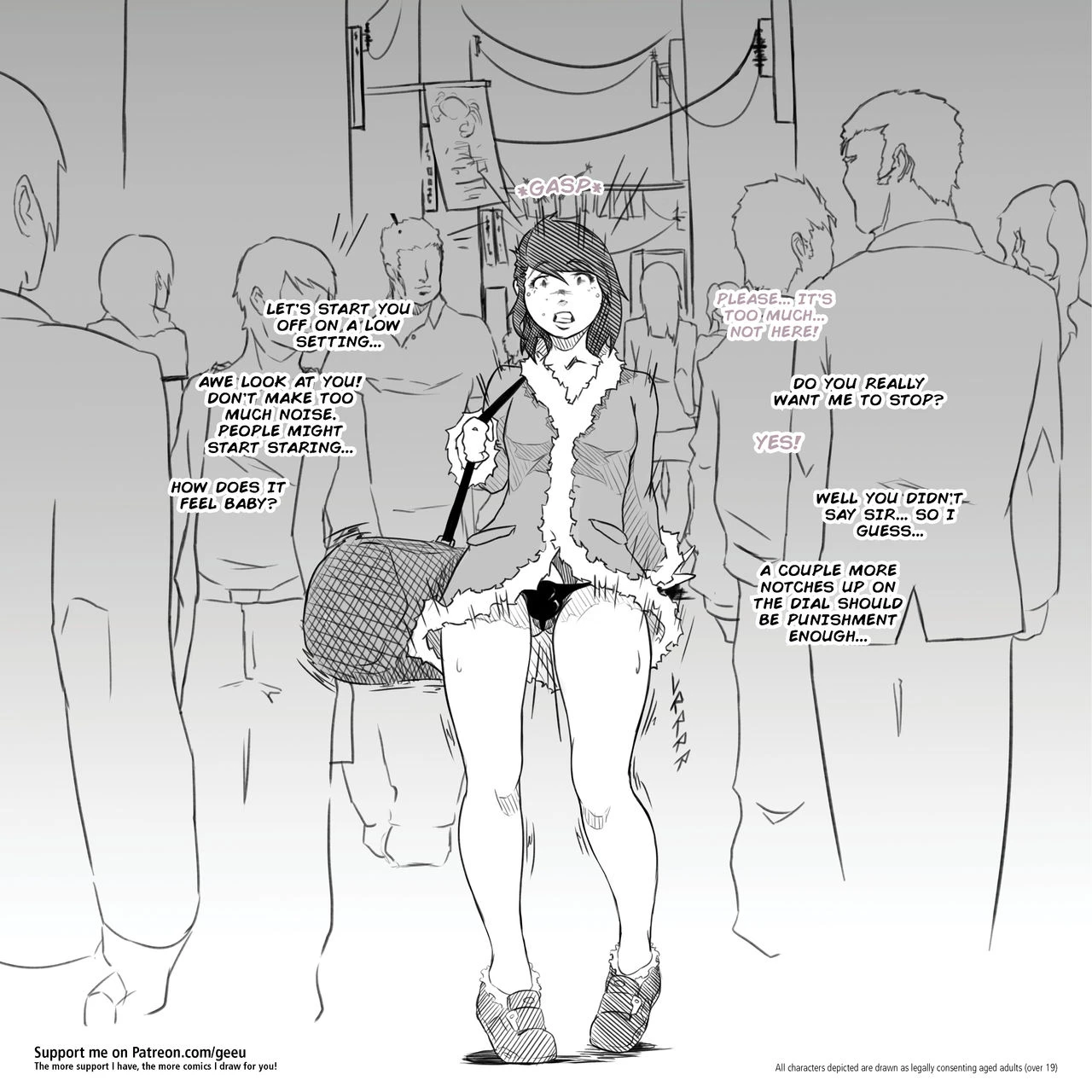 Yuki's First Solo Adventure porn comic picture 4