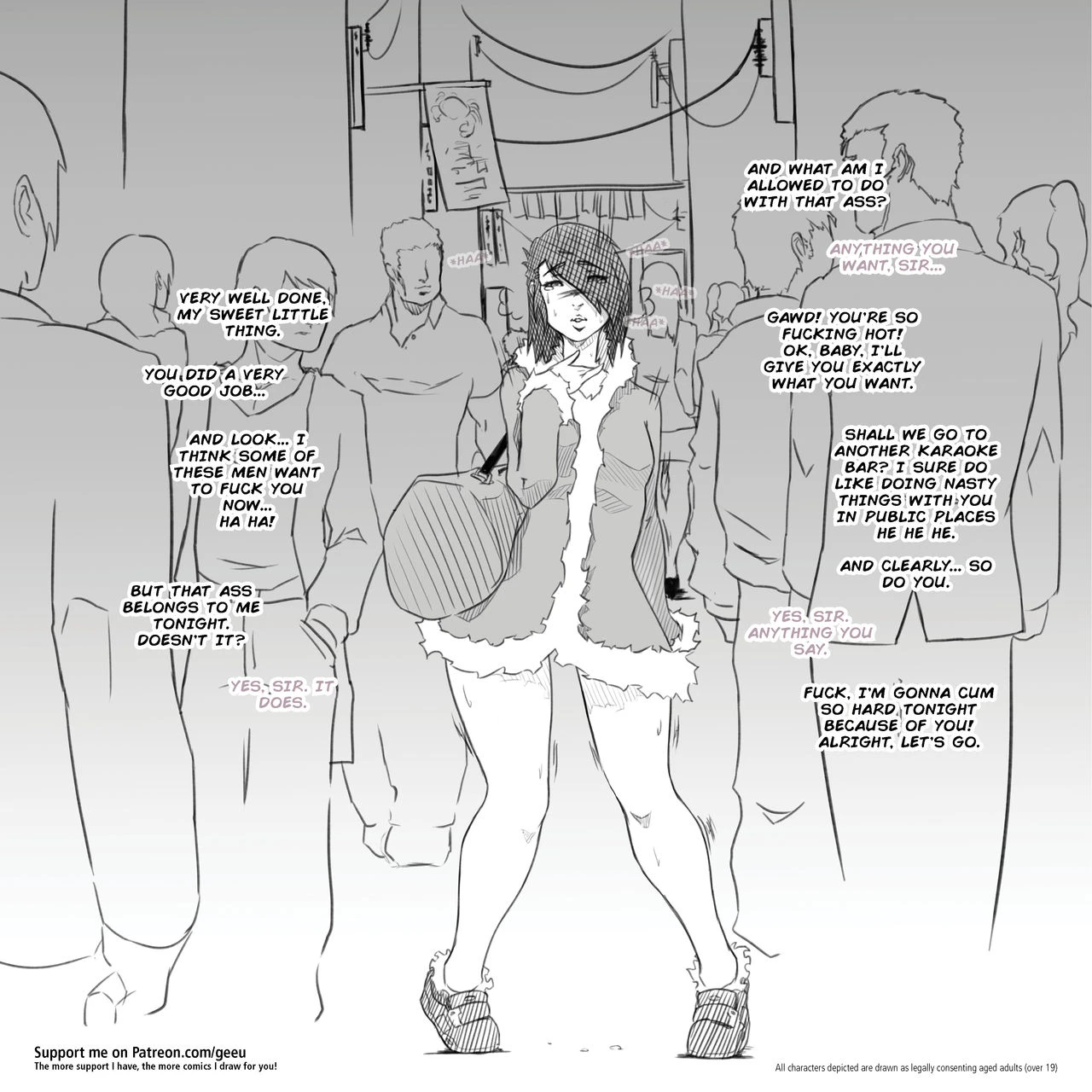 Yuki's First Solo Adventure porn comic picture 8