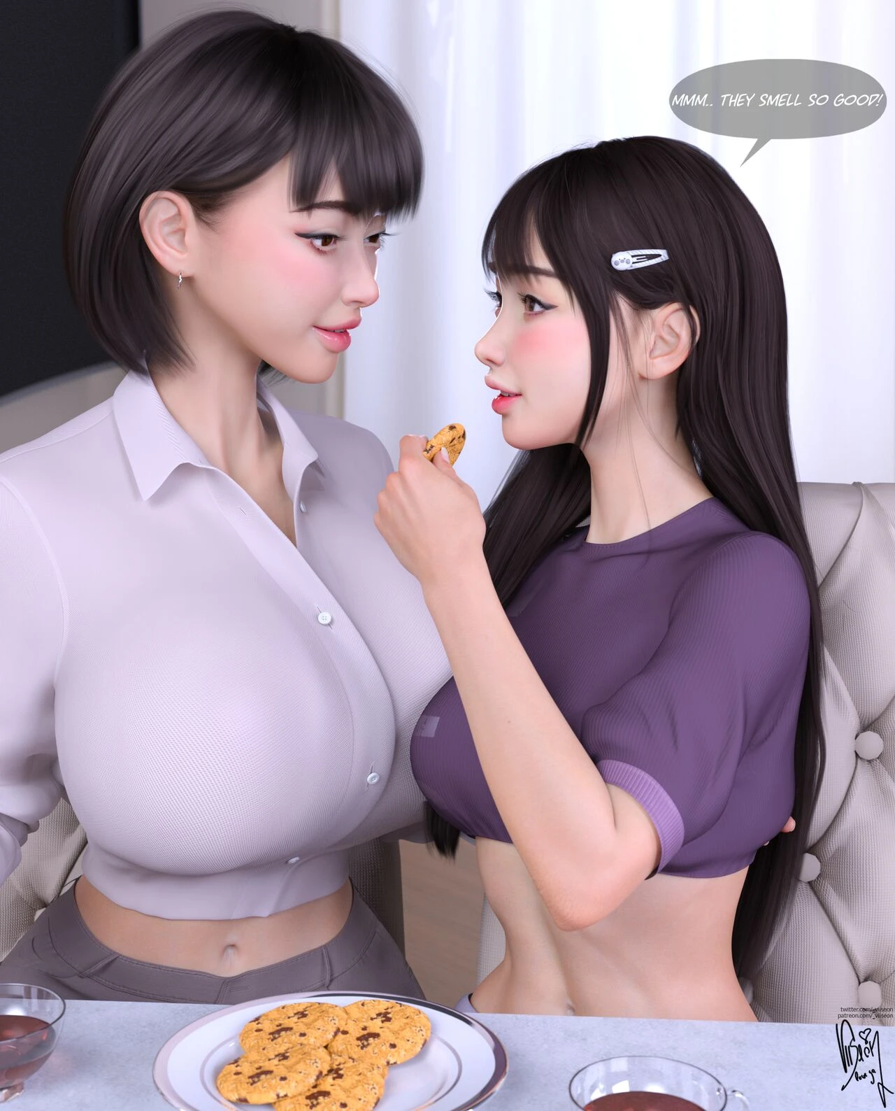 Yuna & Ayumi - You Are Mine porn comic picture 15