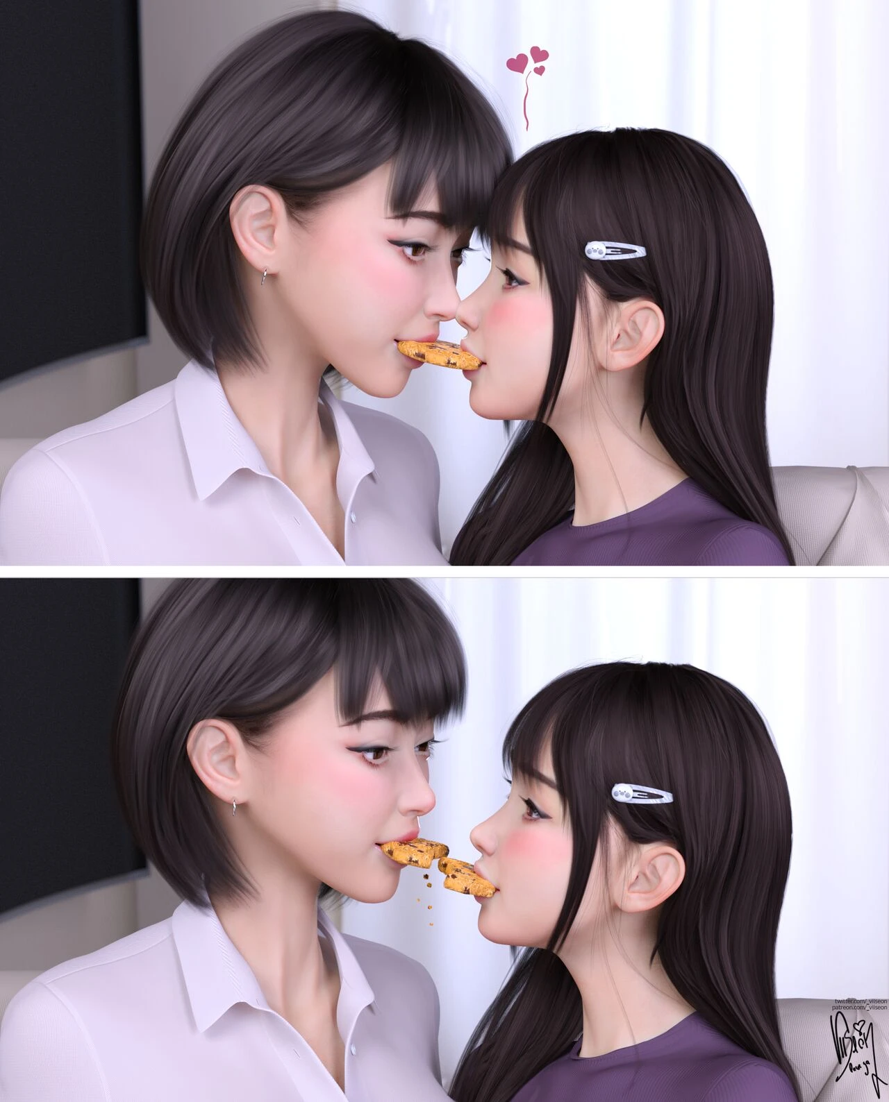 Yuna & Ayumi - You Are Mine porn comic picture 16