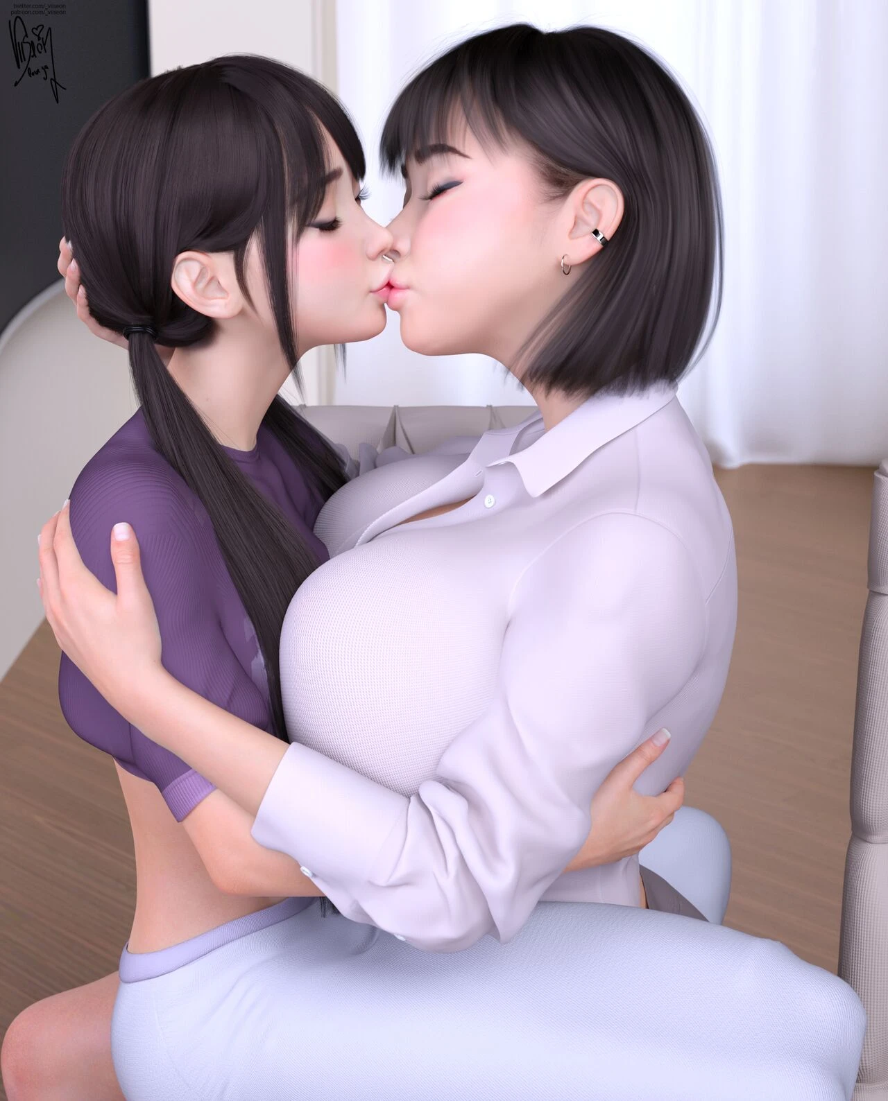 Yuna & Ayumi - You Are Mine porn comic picture 21