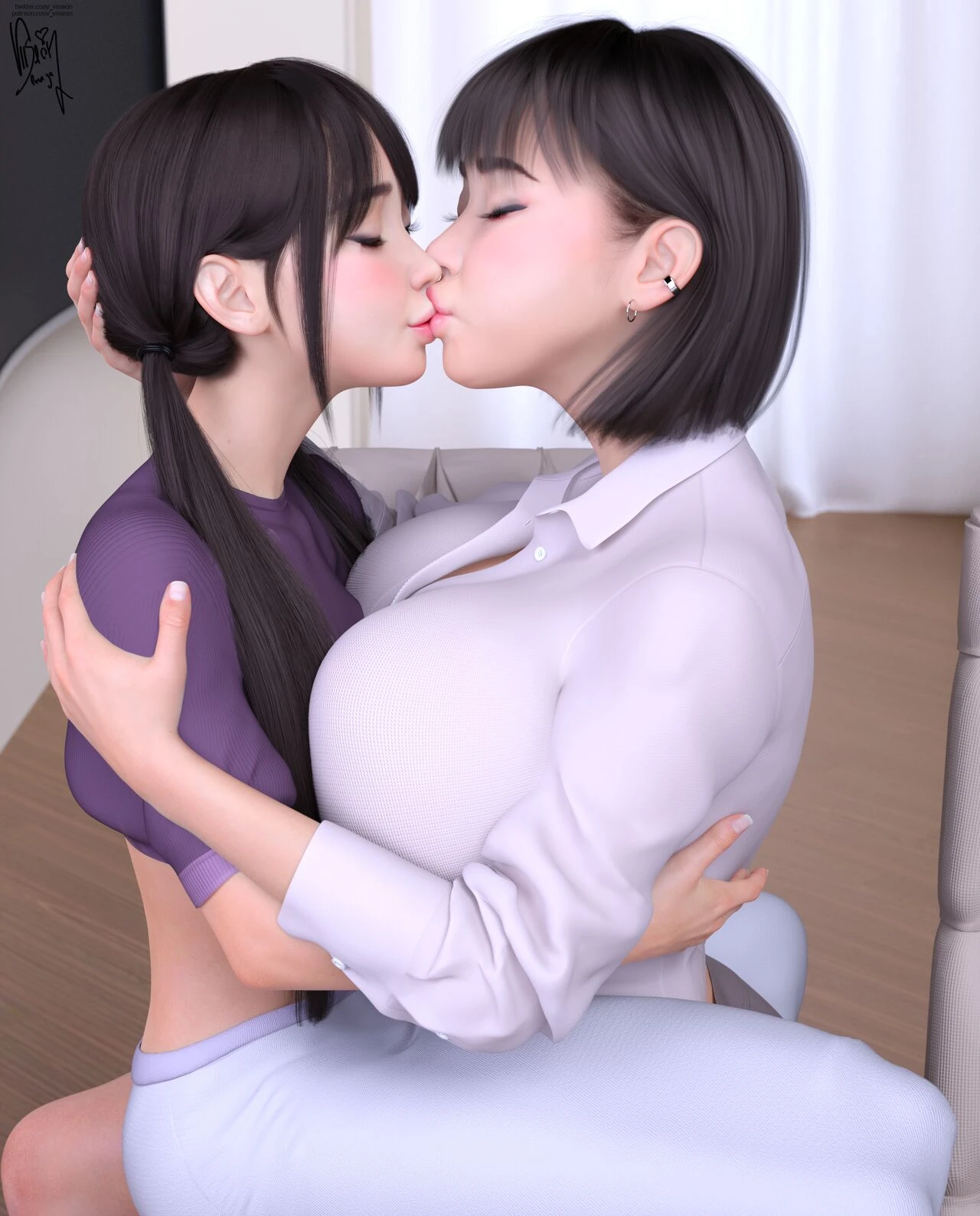 Yuna & Ayumi - You Are Mine porn comic picture 22