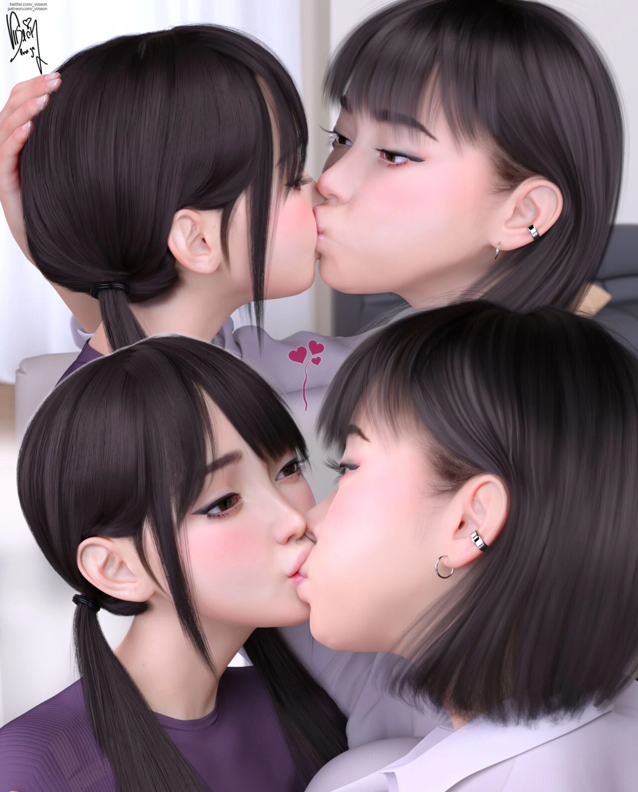 Yuna & Ayumi - You Are Mine porn comic picture 23