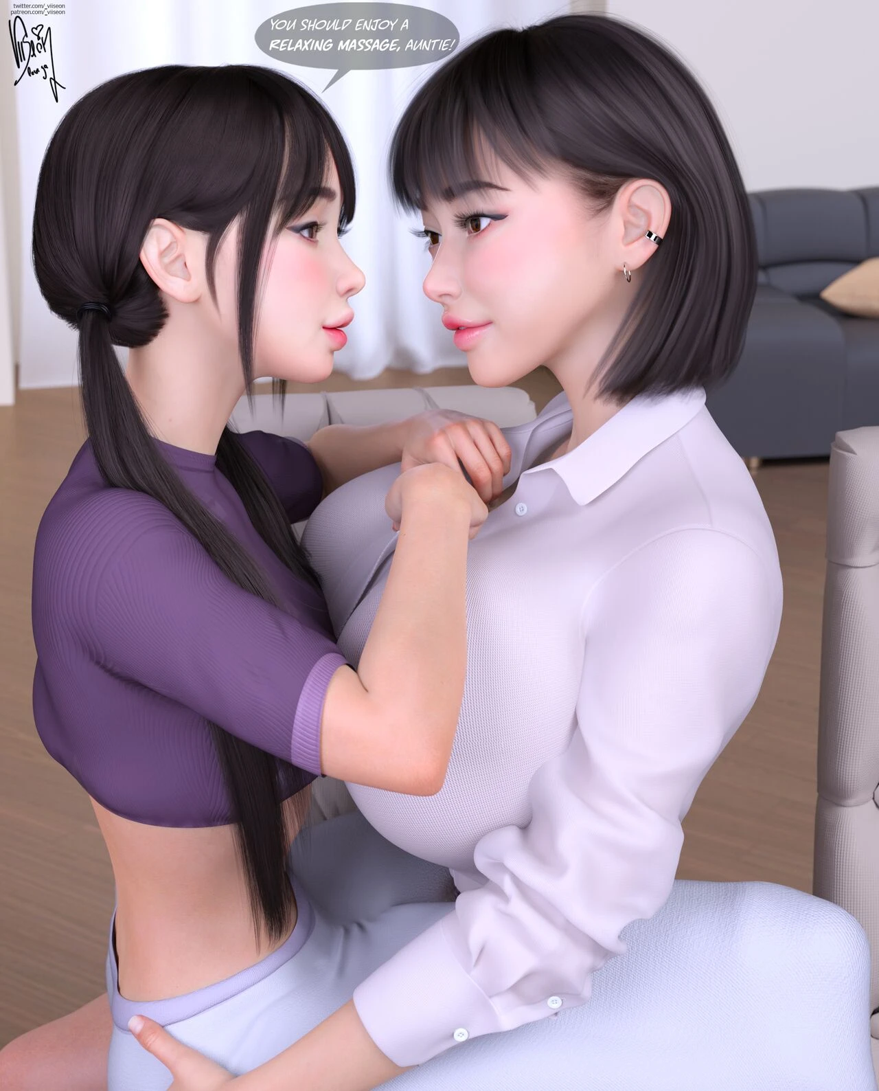 Yuna & Ayumi - You Are Mine porn comic picture 29