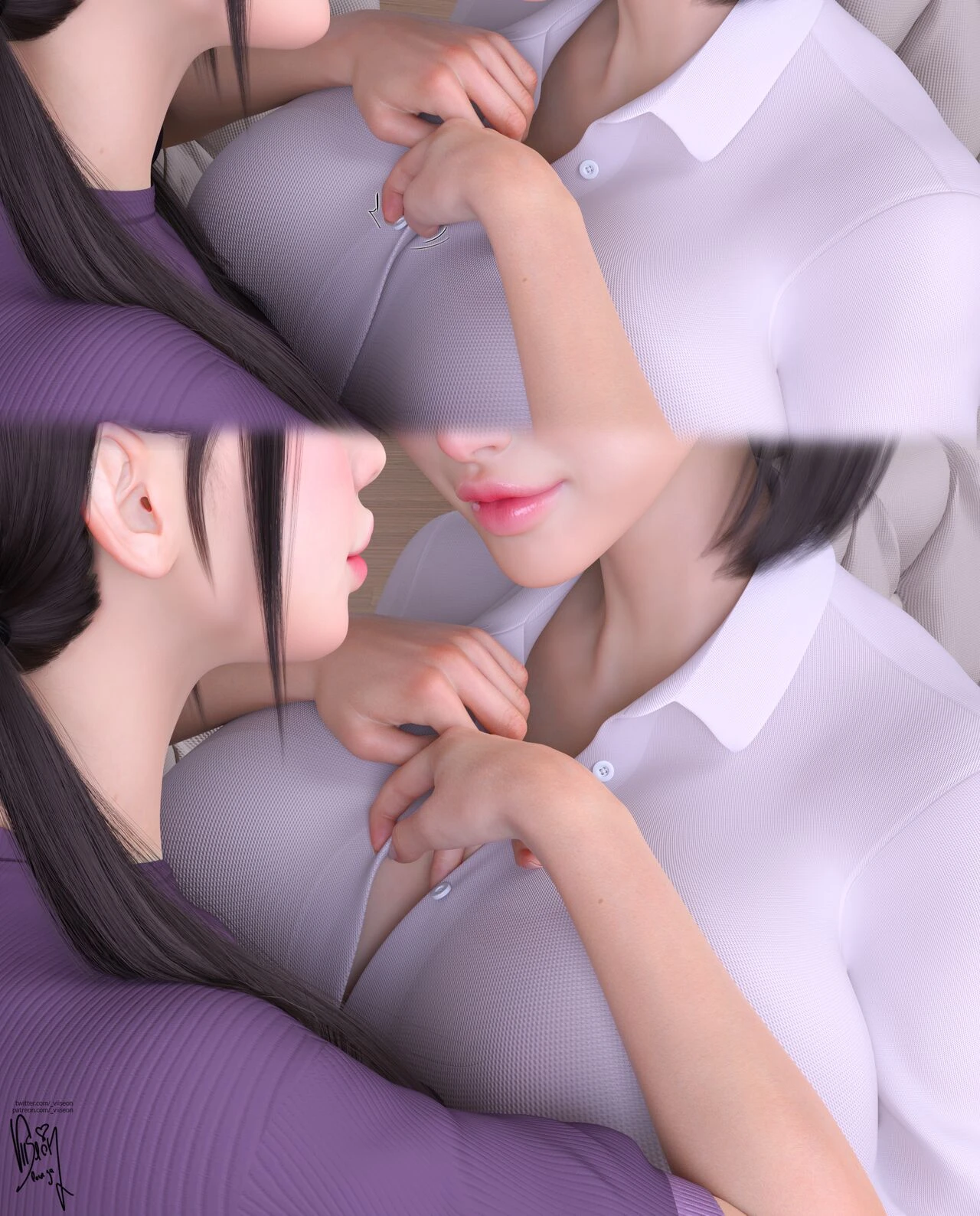 Yuna & Ayumi - You Are Mine porn comic picture 30