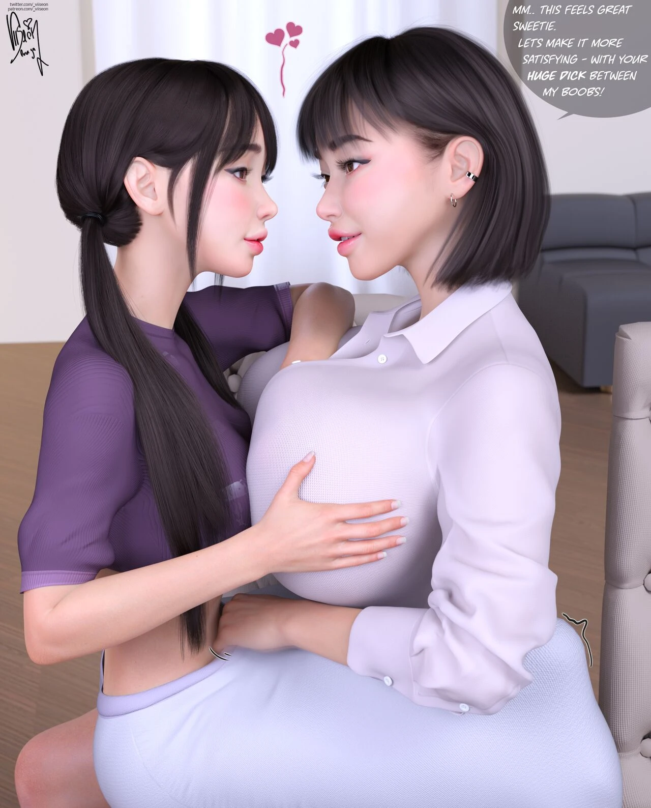 Yuna & Ayumi - You Are Mine porn comic picture 32