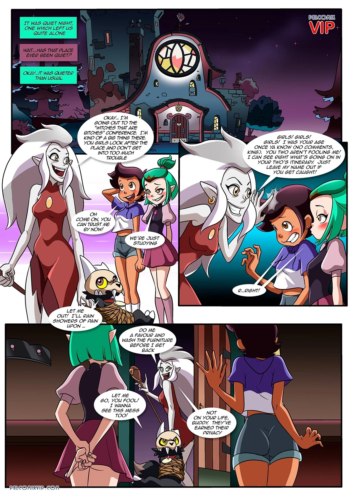 Yuri Newlywed Show porn comic picture 2