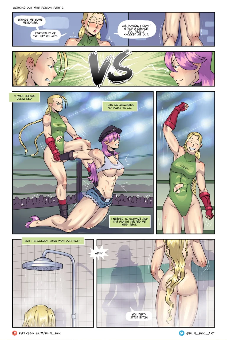 (Yuri) Working Out with Poison - ch.1-2 porn comic picture 16