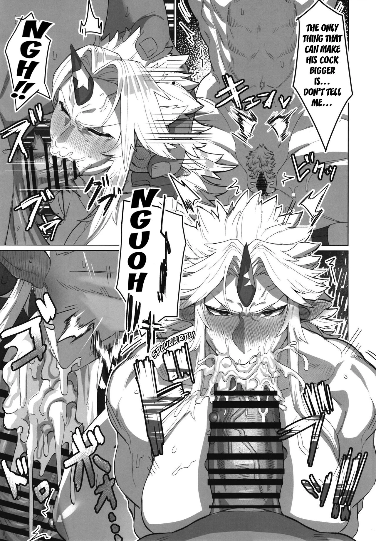 Yuugi Nee-san to Ork ga kunzu hoguretsu porn comic picture 14