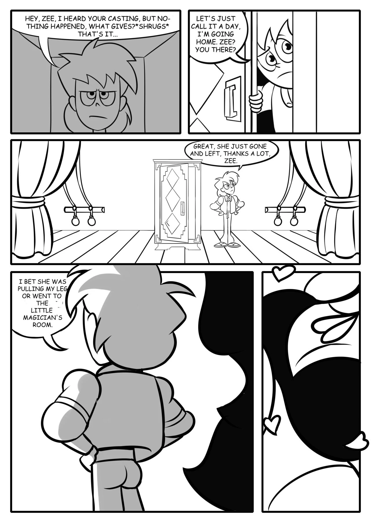 Zatanna'S Magic Trick porn comic picture 3