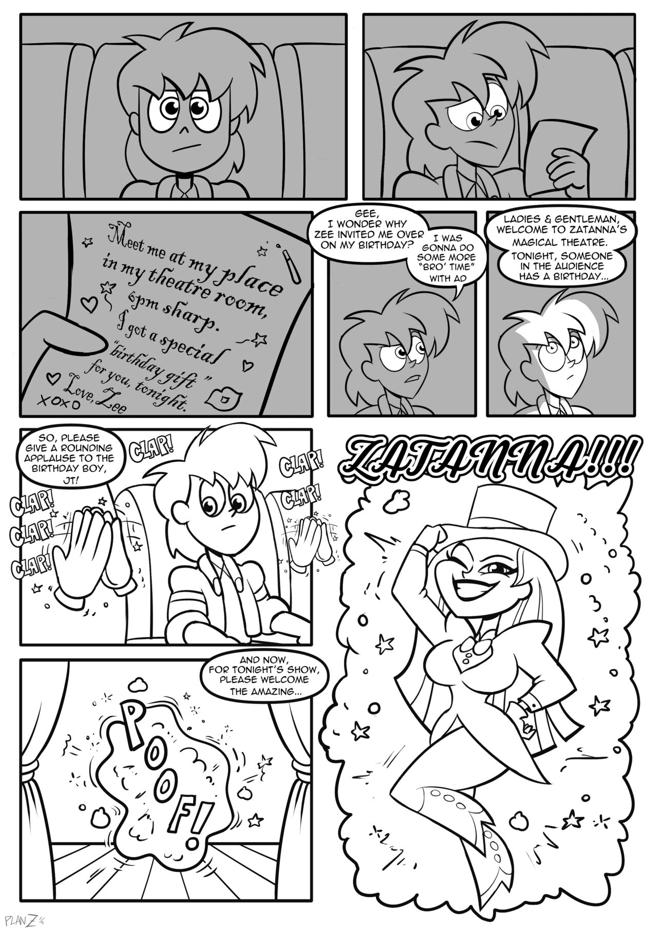 Zatanna'S Magic Trick porn comic picture 6