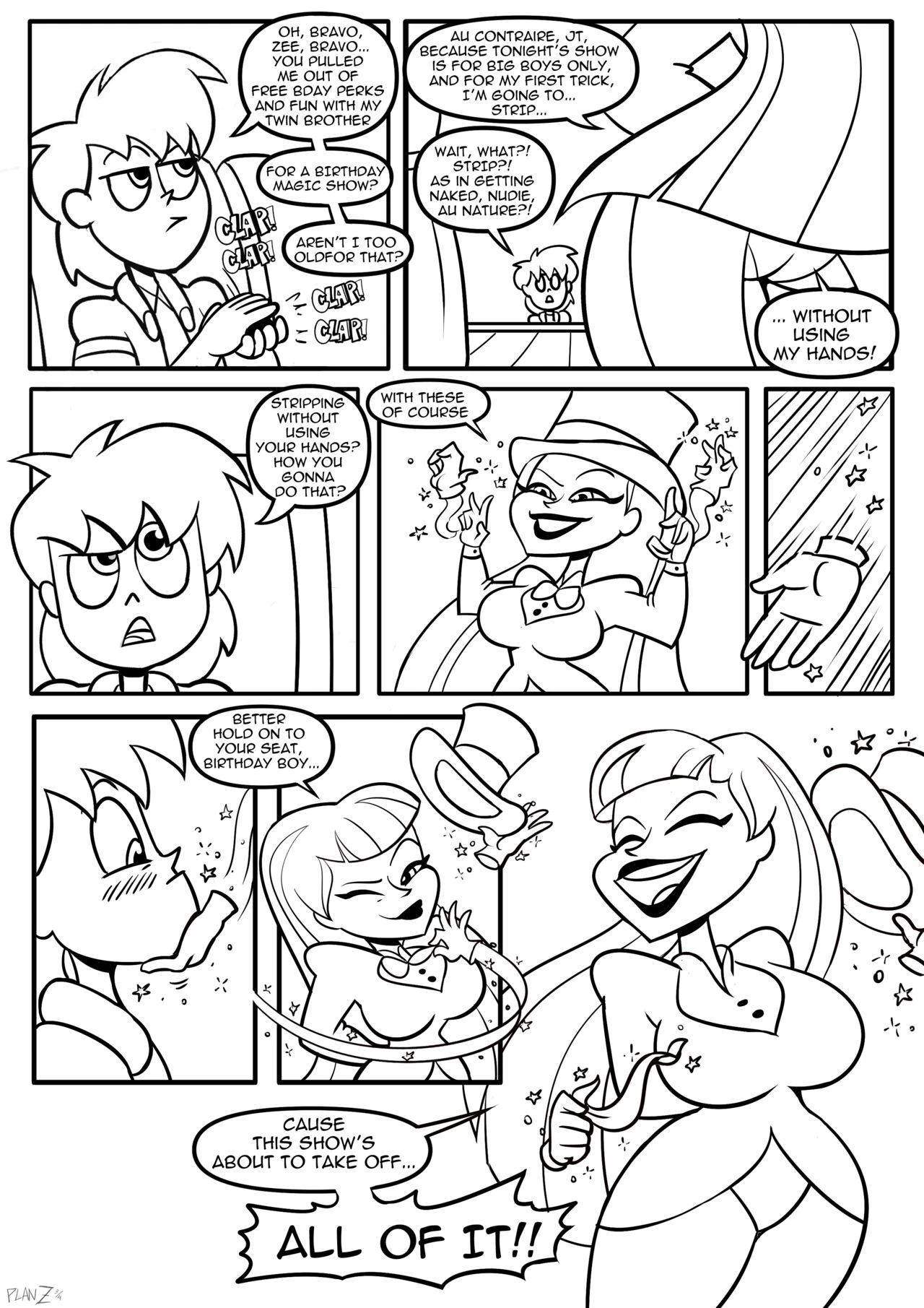 Zatanna'S Magic Trick porn comic picture 7